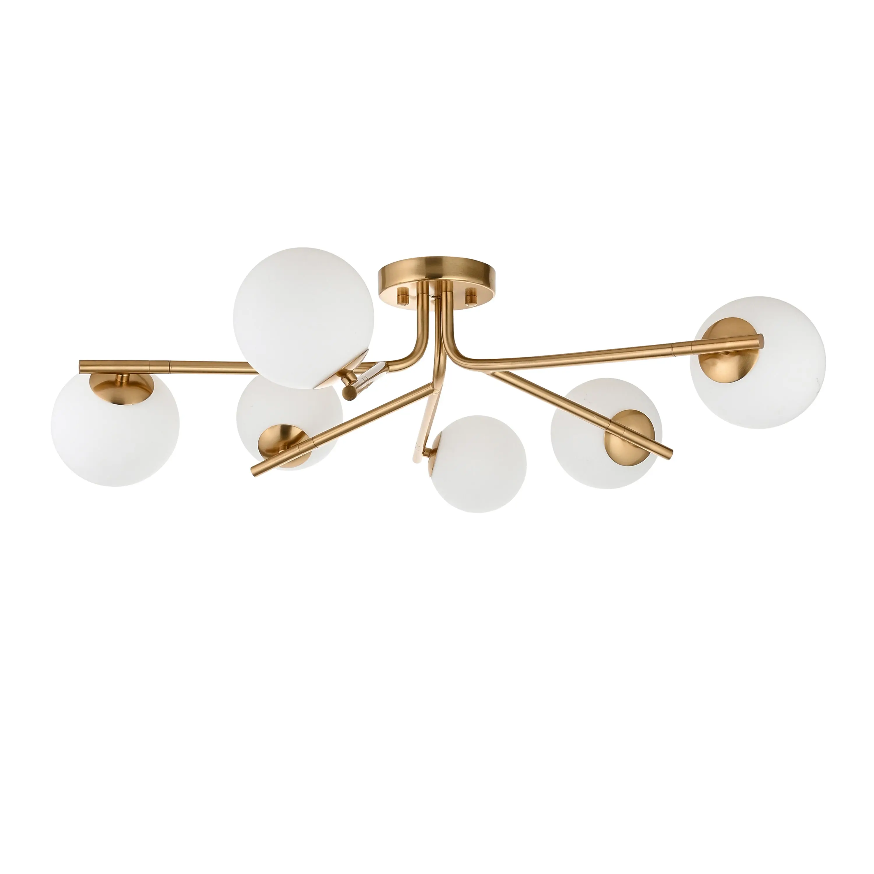 Aarion Ceiling Light Brushed Aged Brass - Image 8