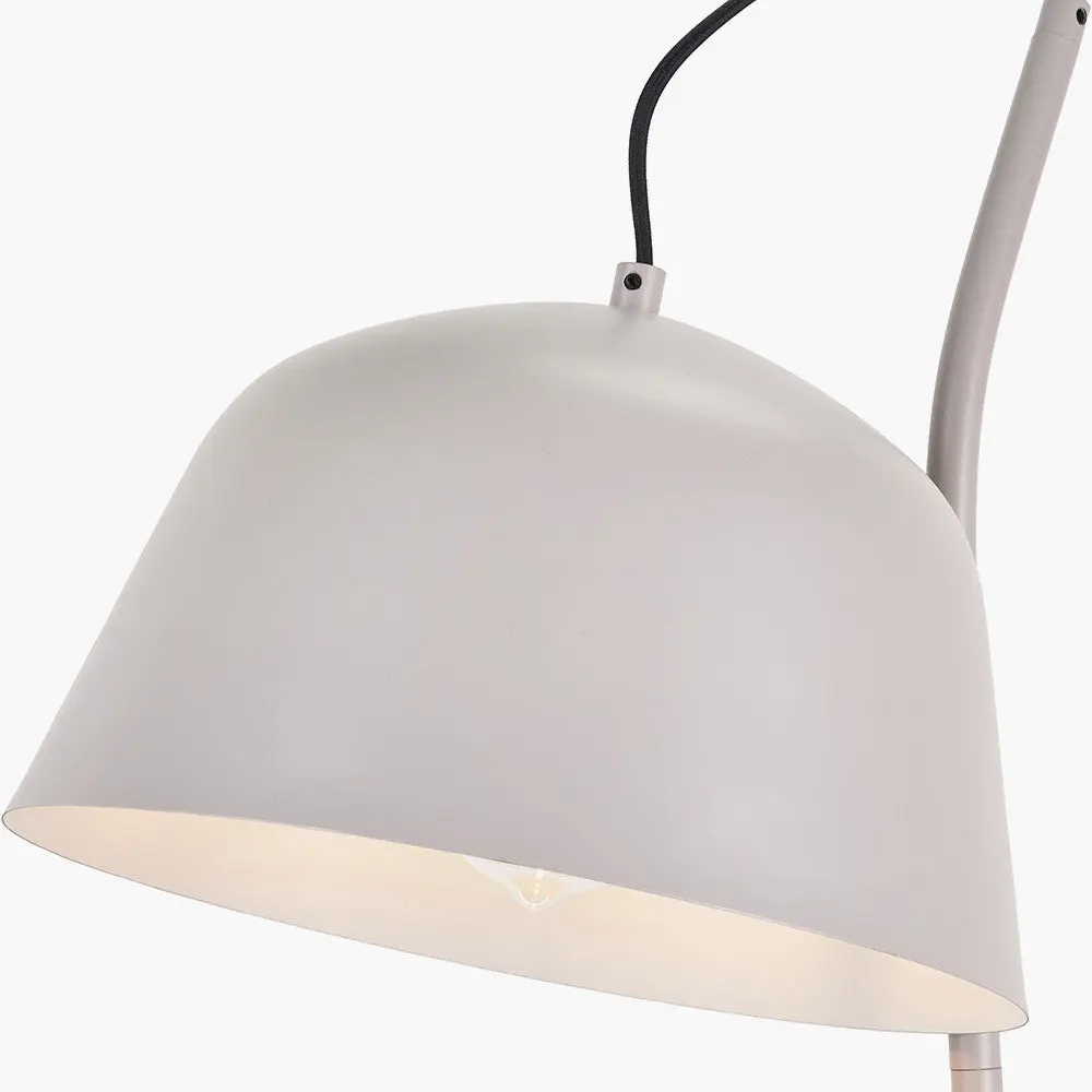 Amalie Grey Metal Retro Task Floor Lamp - Image 6