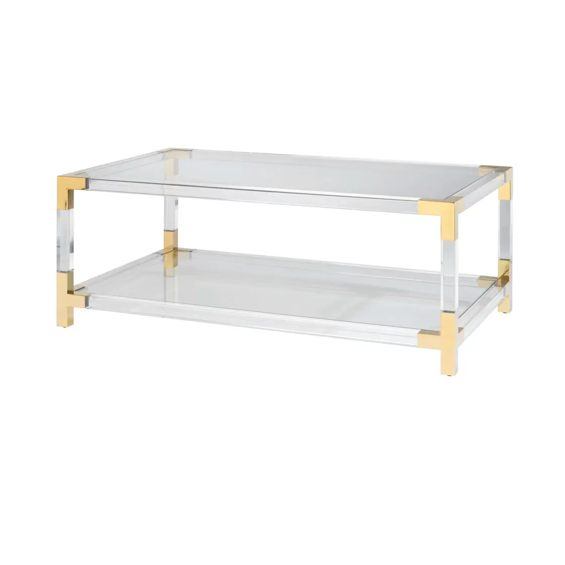 Ashford & Grey Amangiri Clear Coffee Table - Image 3
