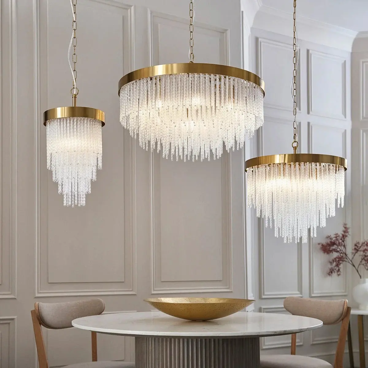 Anistara 9 Pendant Light Brushed Aged Brass - Image 7