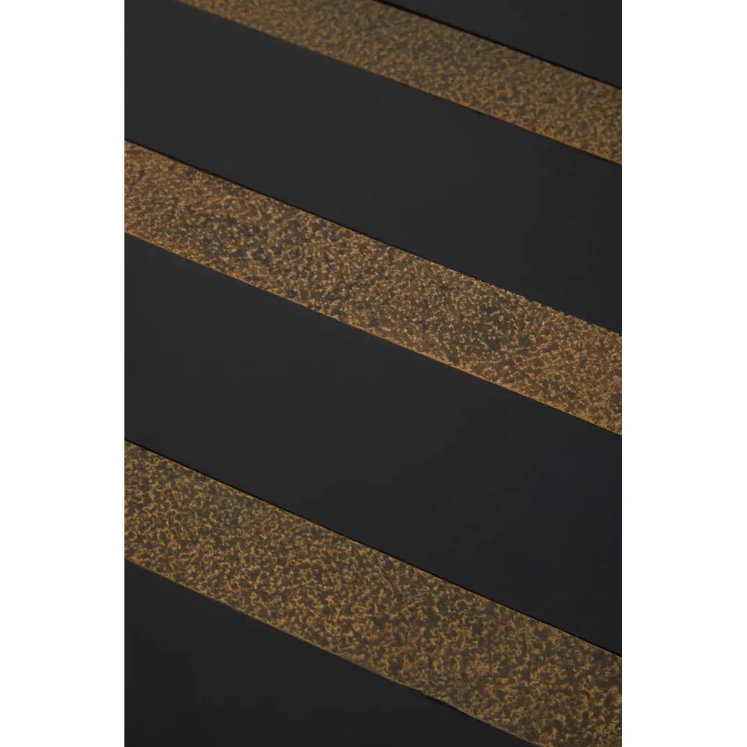 Arissa Black and Gold Side Table - Image 10