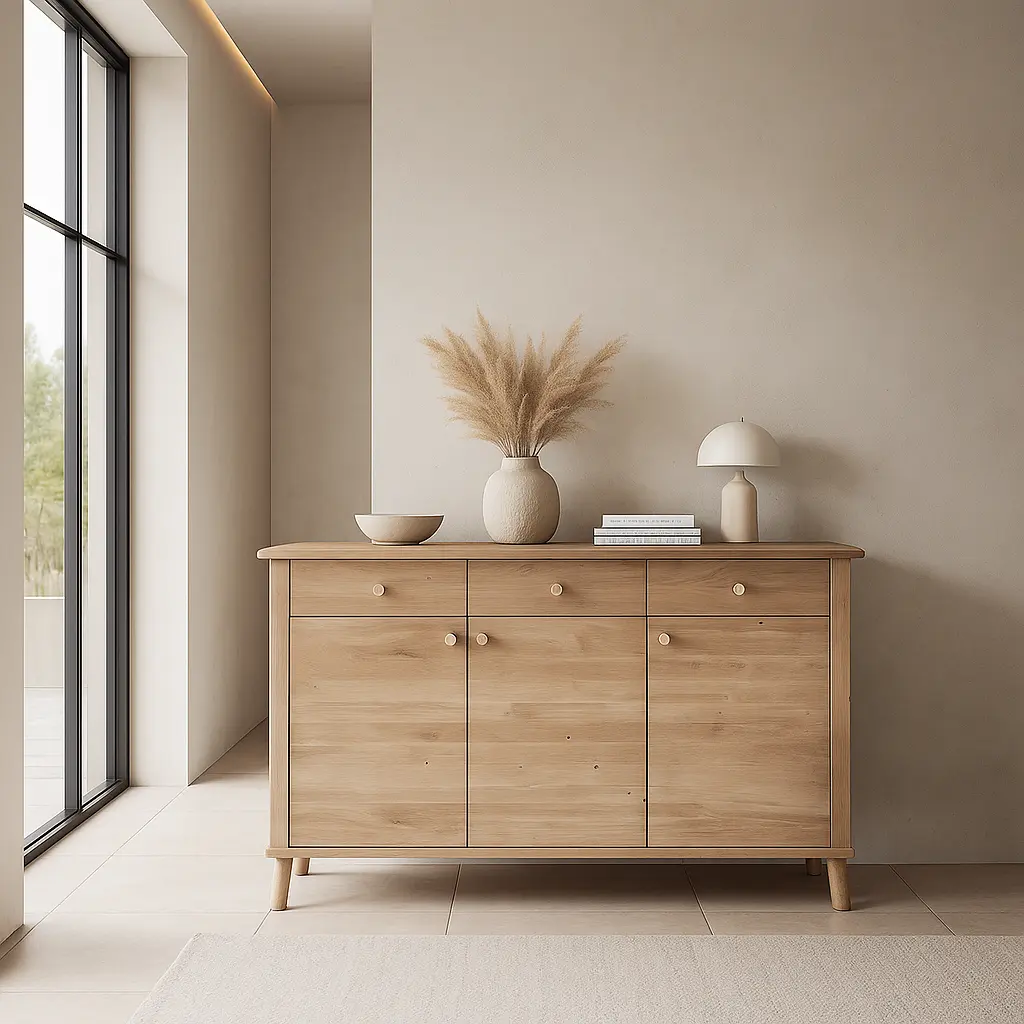 Ashcombe 3 Door 3 Drawer Sideboard - Image 3