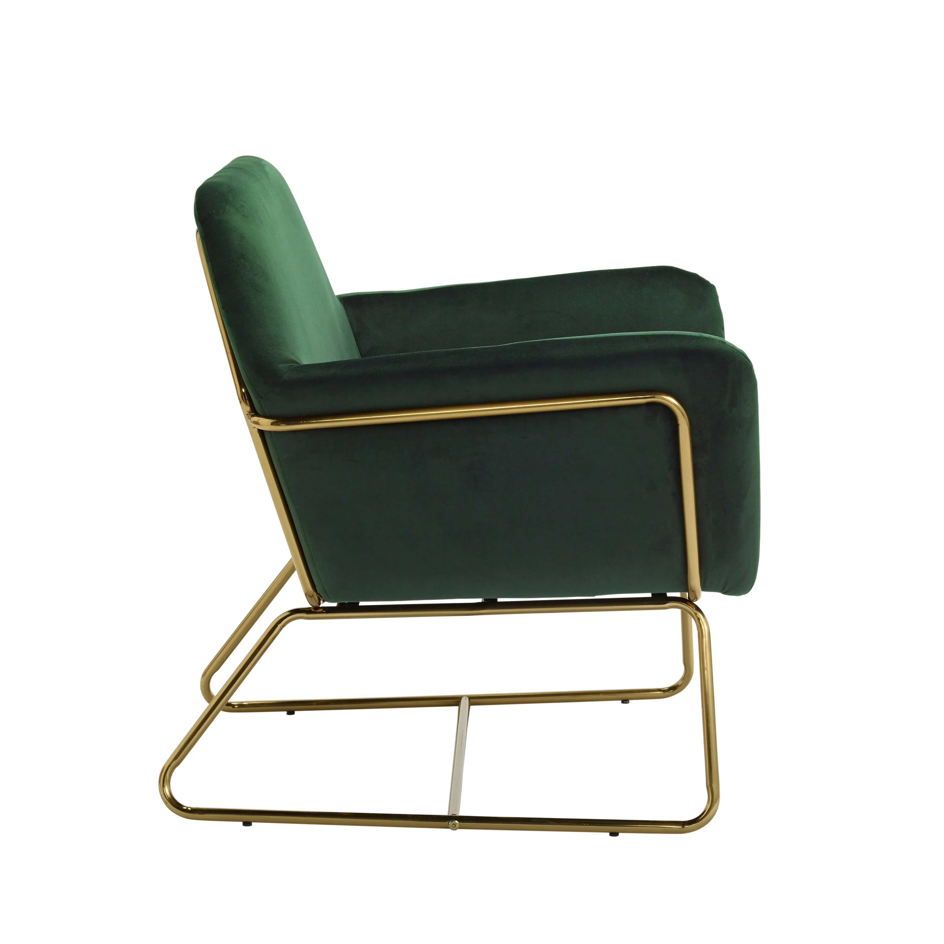 Ashford & Grey Charles Racing Green Chair - Image 6