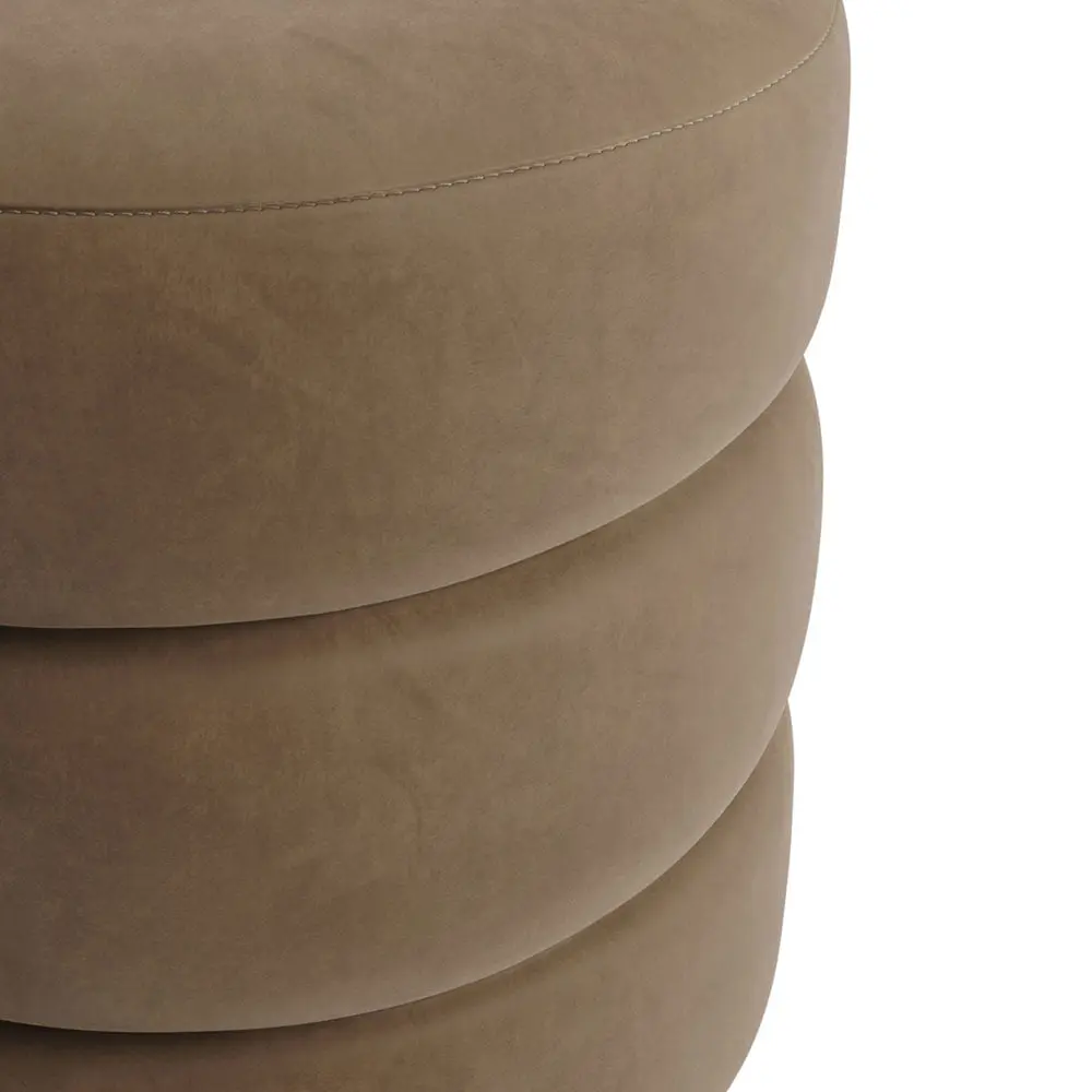 Ashford & Grey Emi Mole / Black Pouffe - Image 5