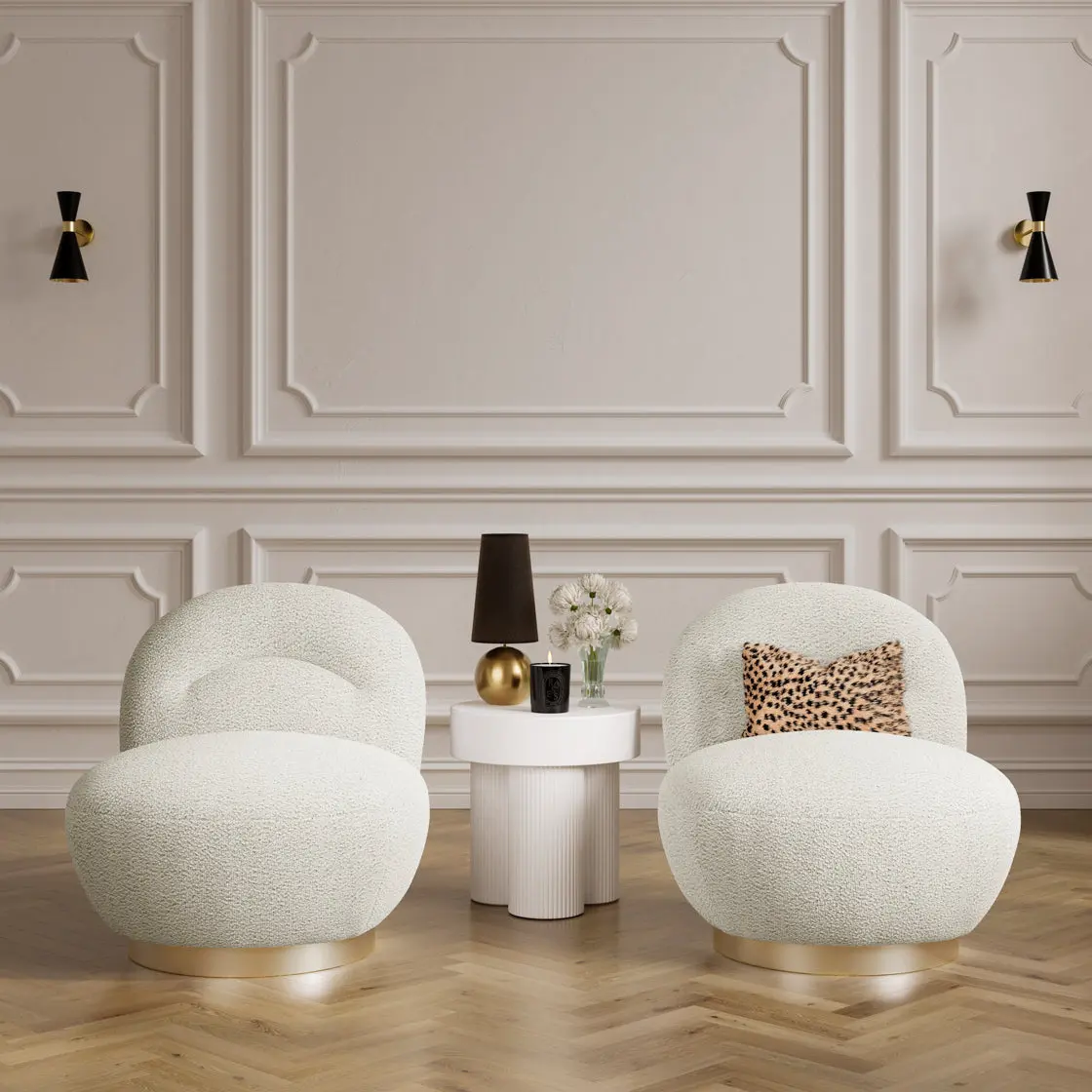 Ashford & Grey Langham Ivory Chair