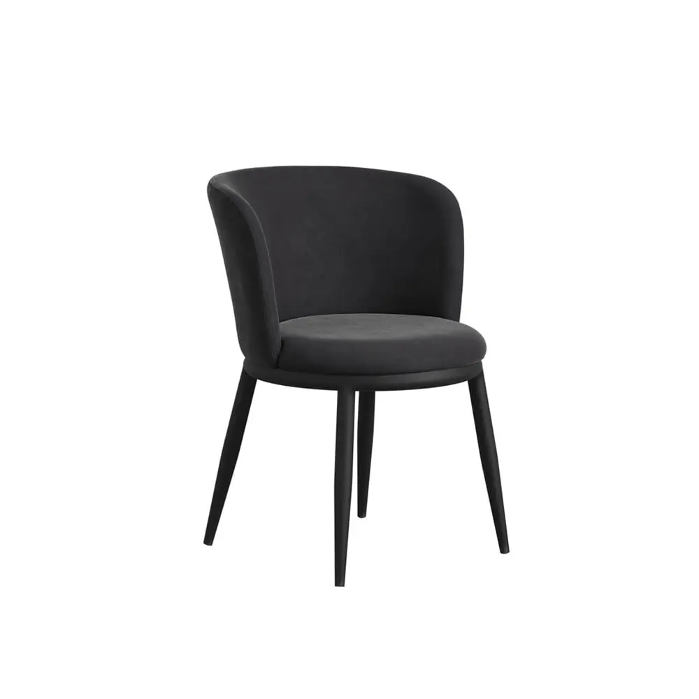 Ashford & Grey Nova Black Dining Chair Set of 2 - Image 3