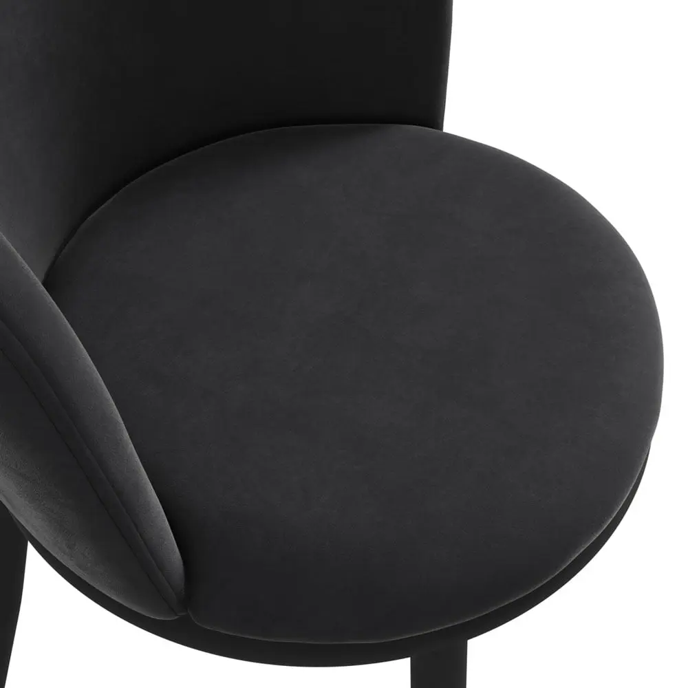 Ashford & Grey Nova Black Dining Chair Set of 2 - Image 5