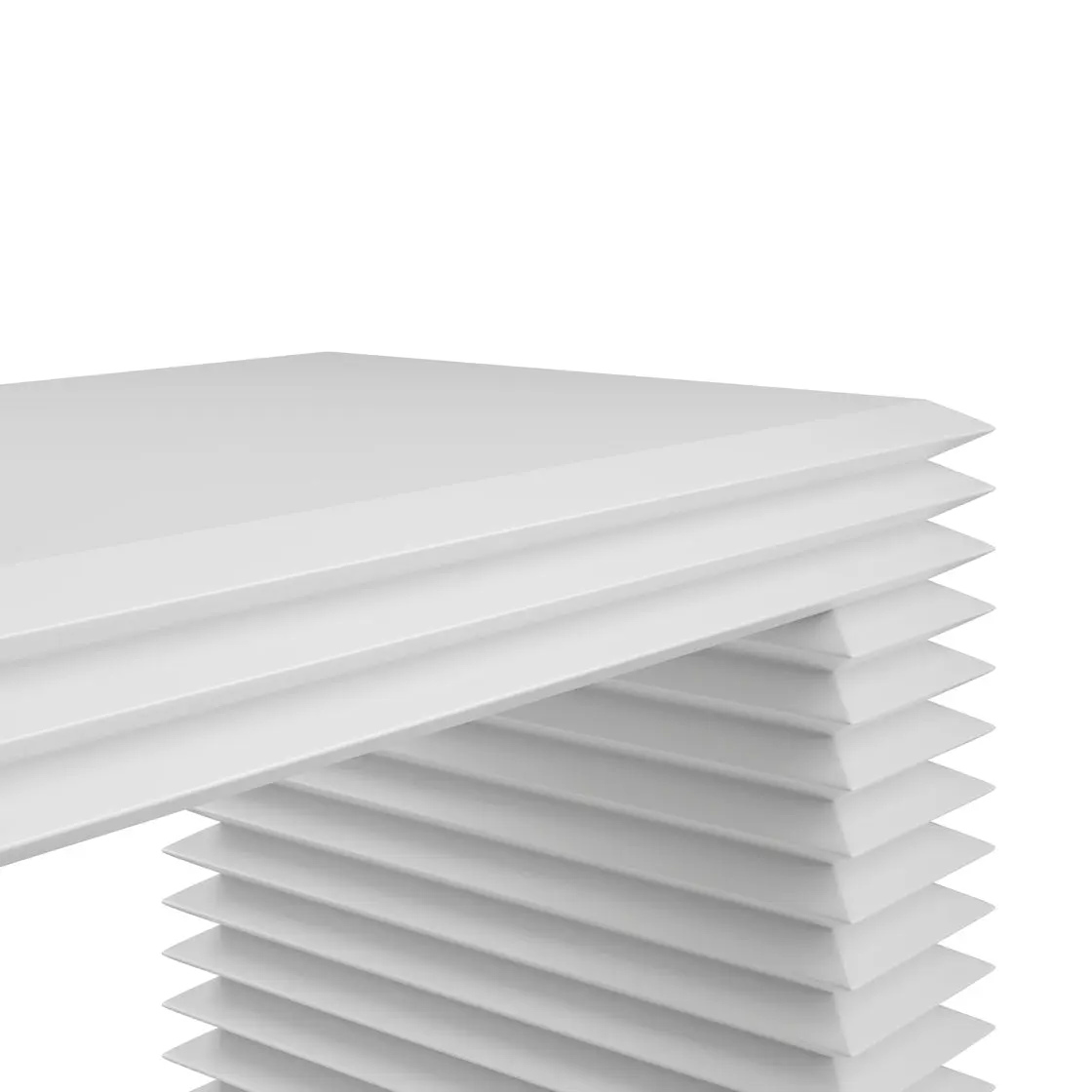 Ashford & Grey Zen White Console Table - Image 4