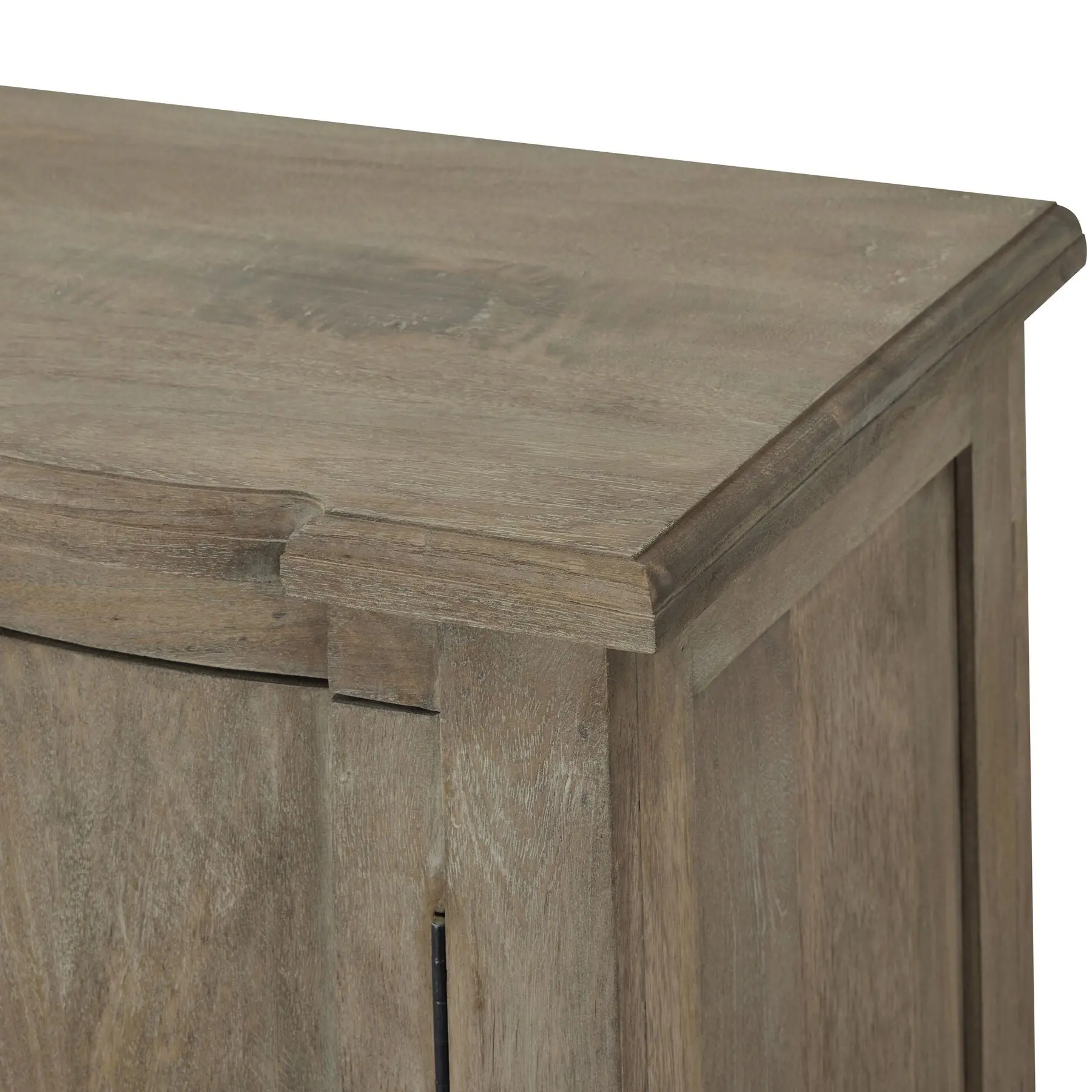 Ashgrove 4 Door Sideboard in Washed Wood - Image 5