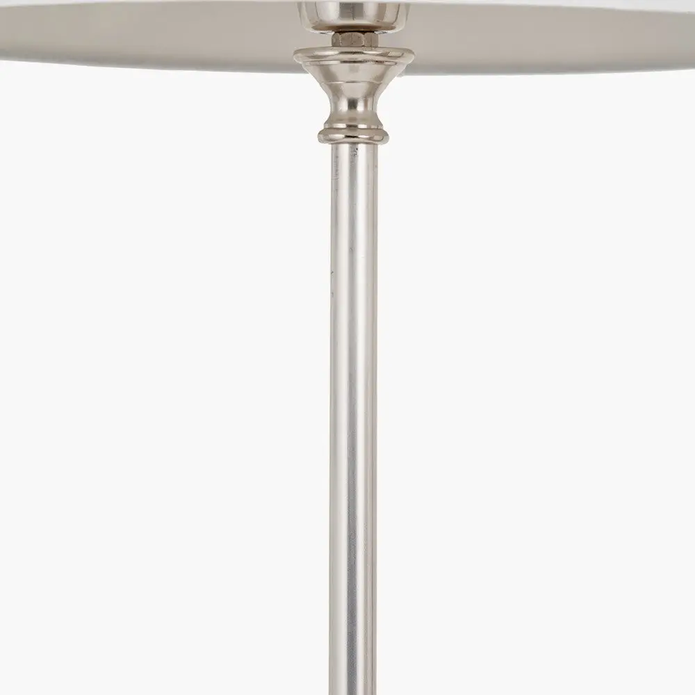 Auden Silver Metal Stick Floor Lamp Base - Image 2