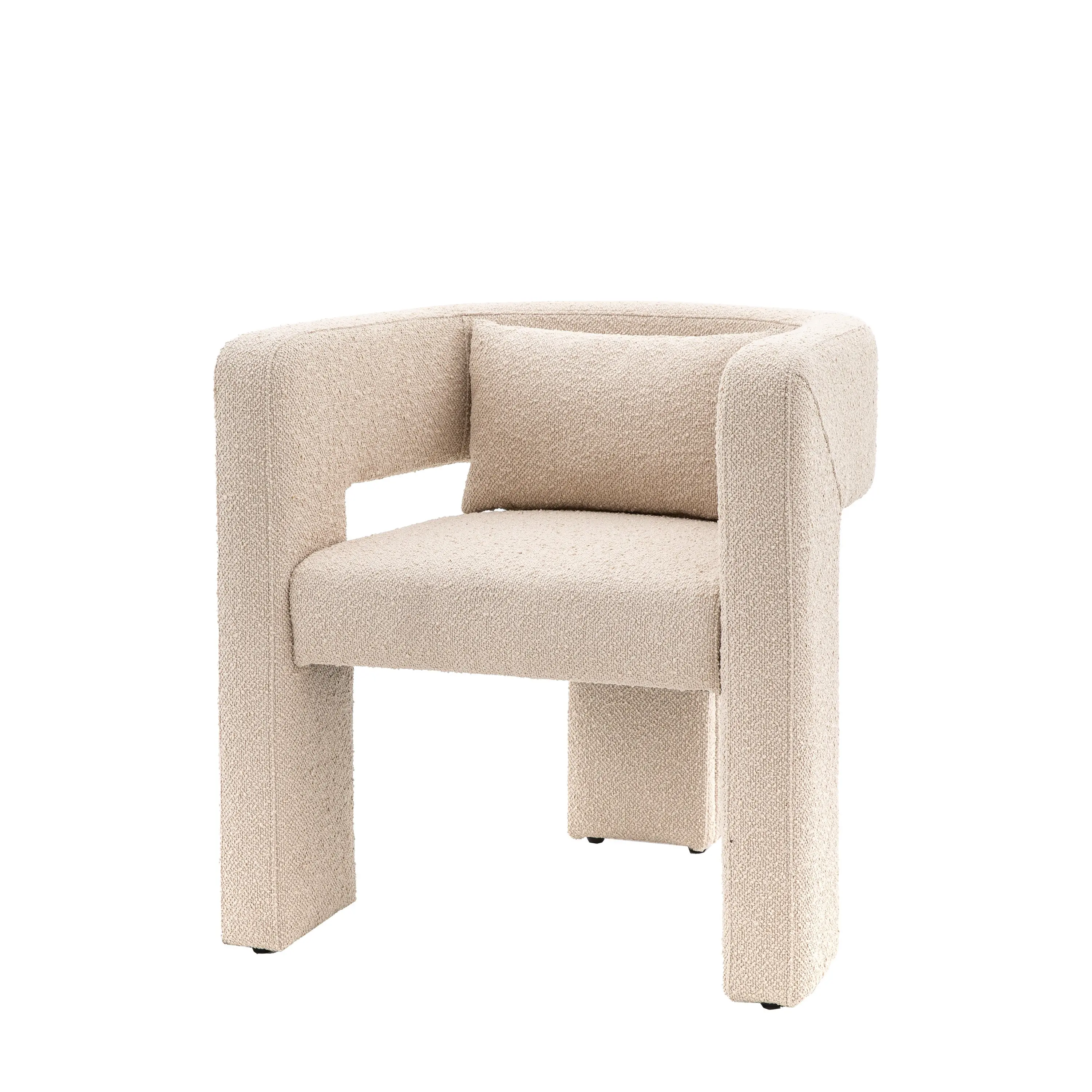 Aurora Neutral Upholstered Occasional Chair - Image 6