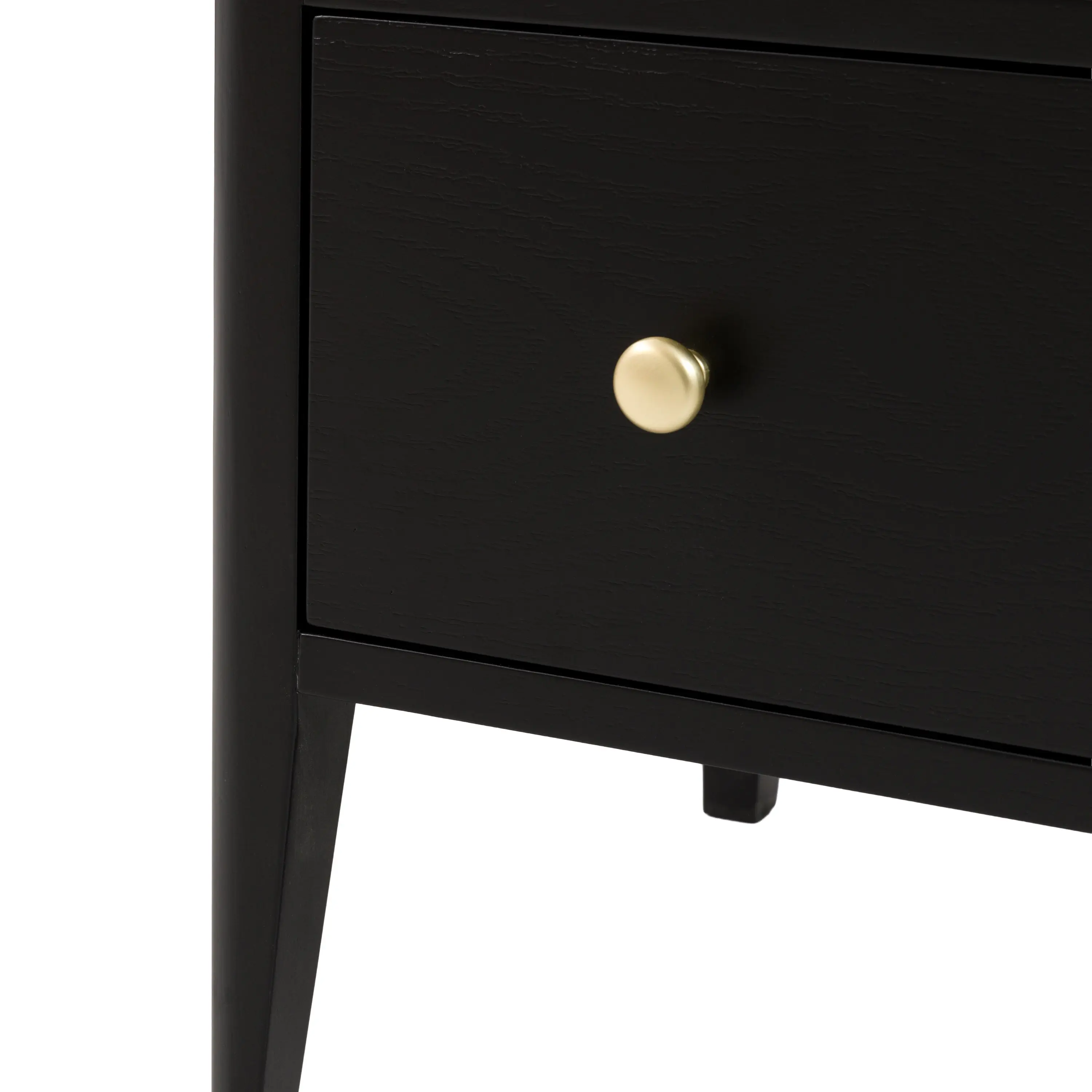 Austin 3 Drawer Chest Black - Image 8