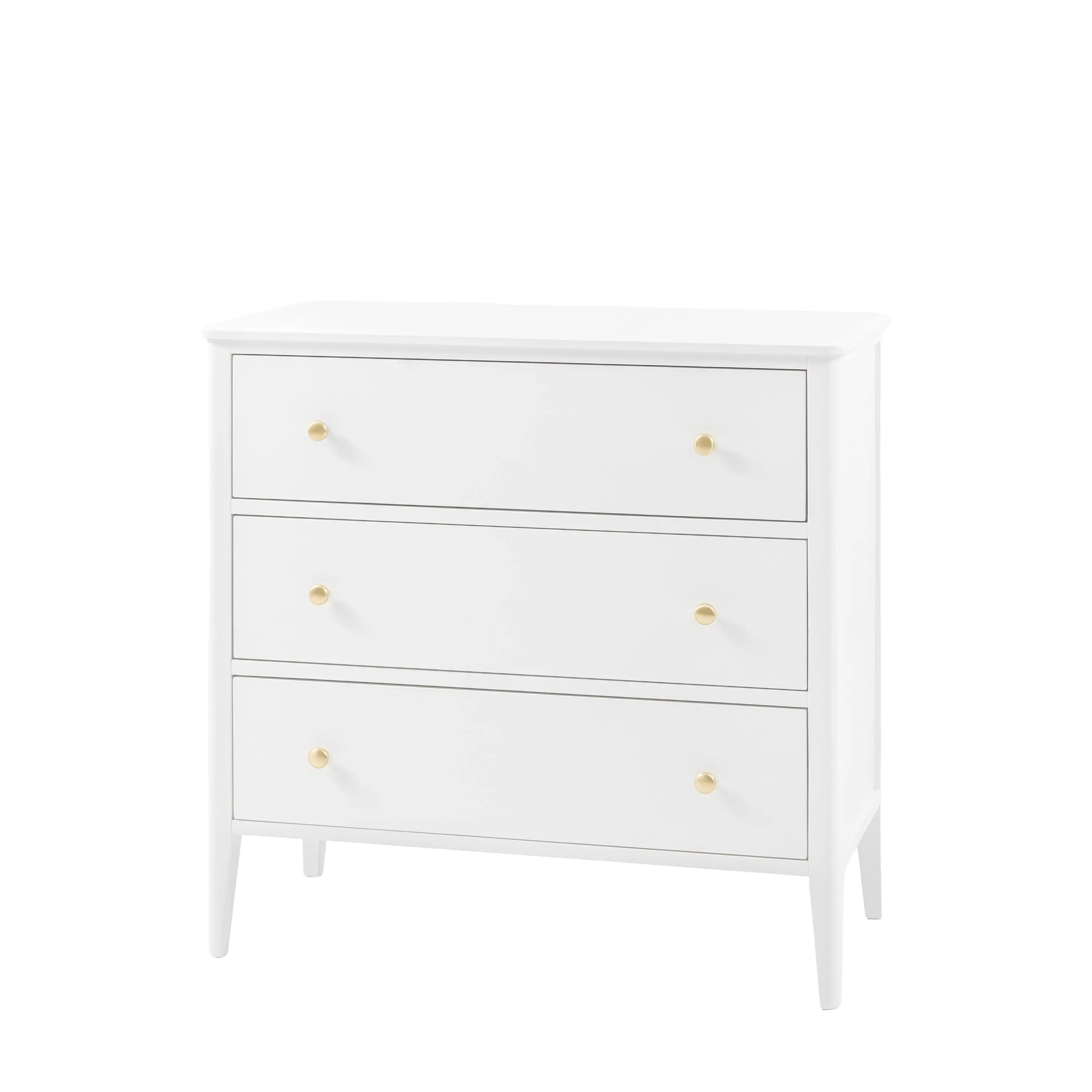 Austin 3 Drawer Chest White - Image 6