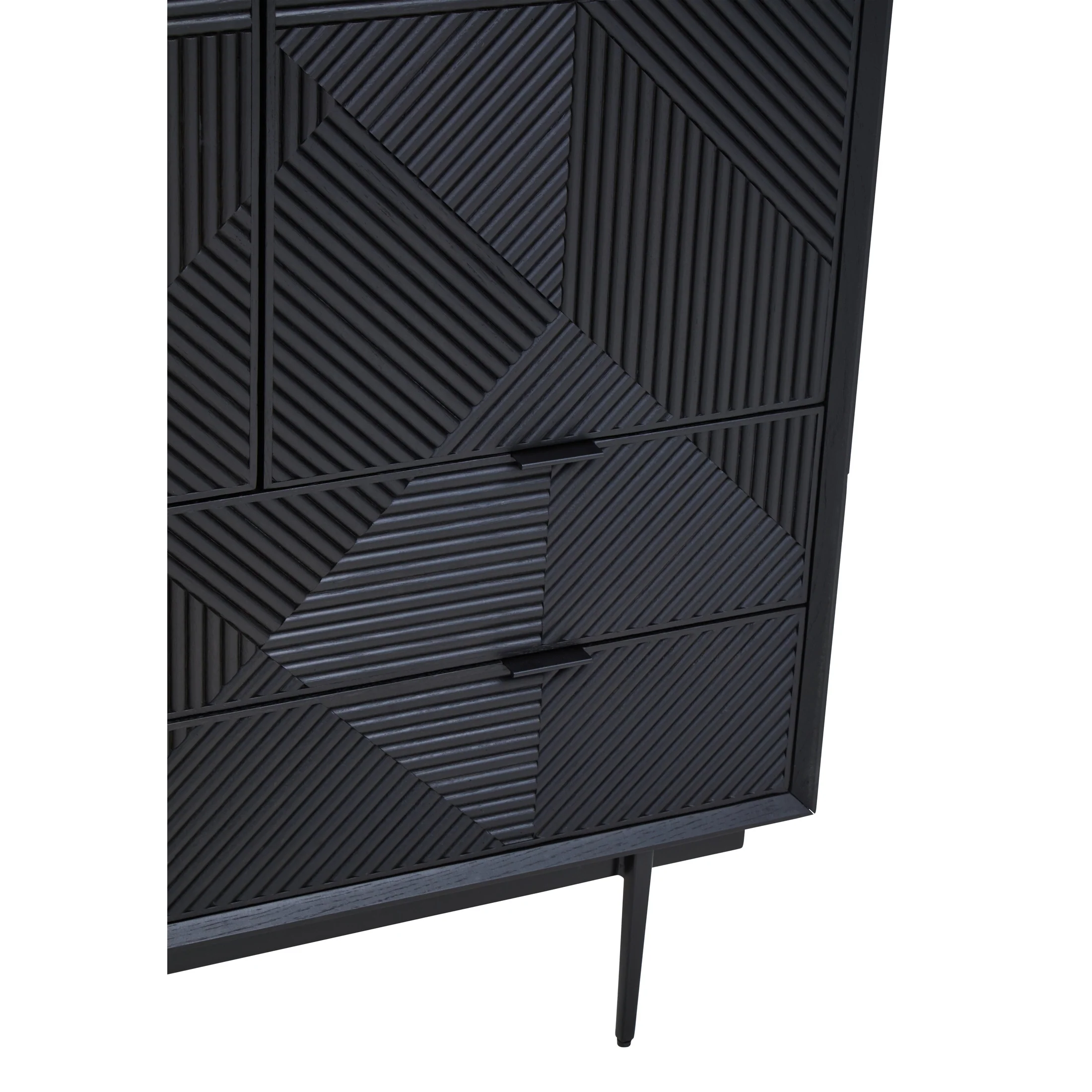 Azara Black Finish Cabinet - Image 9
