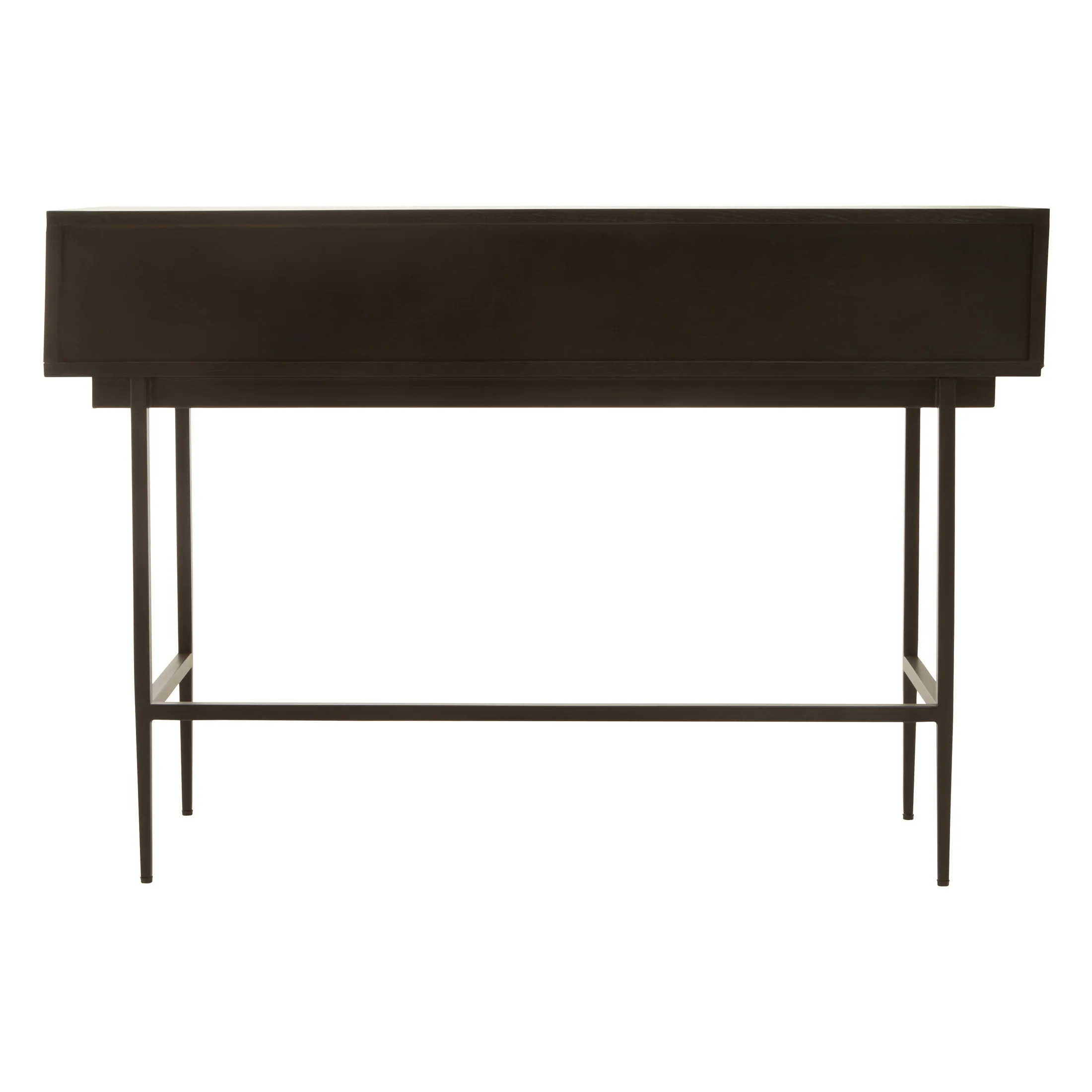Azara Black Finish Console Table with 2 Drawers - Image 8