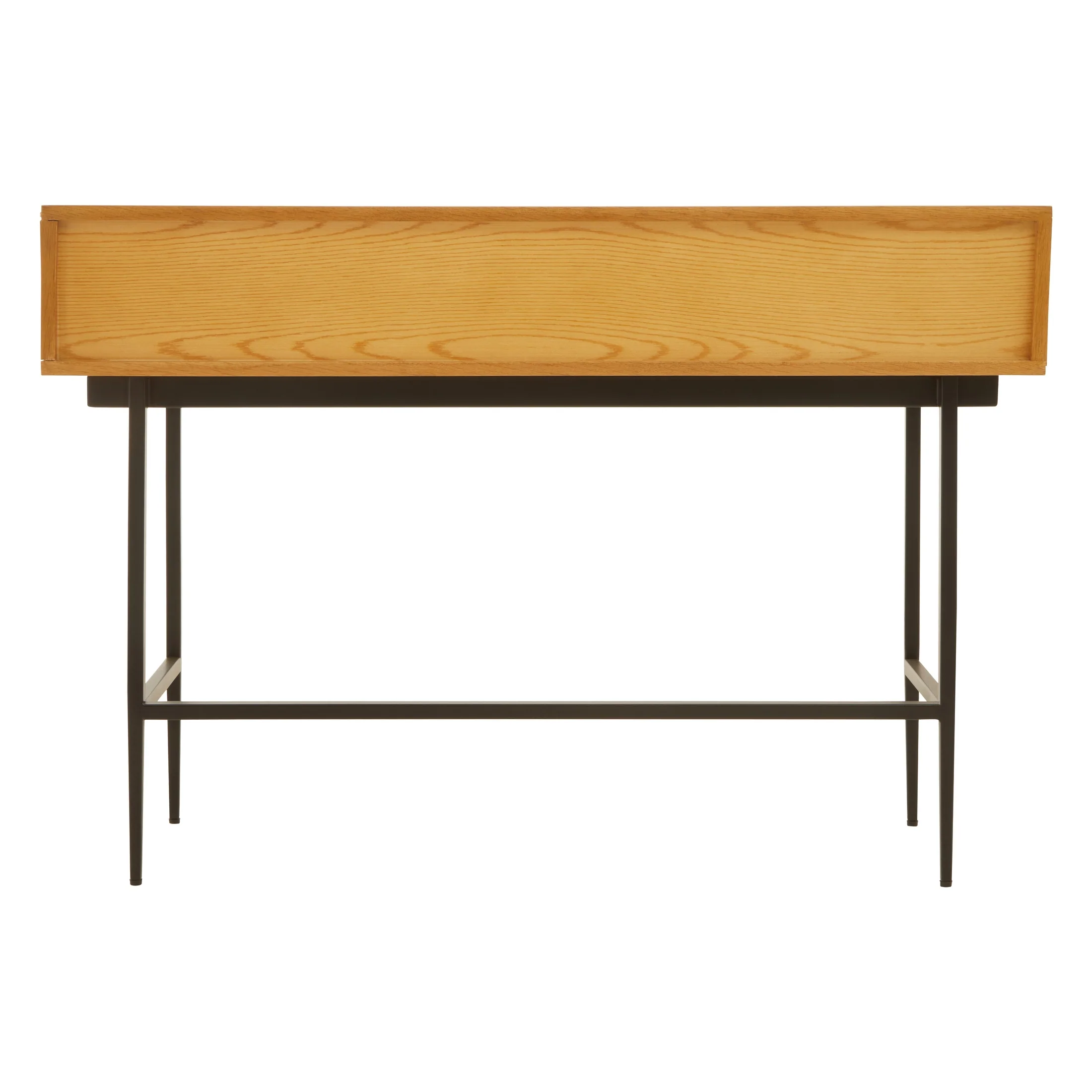 Azara Natural Finish Console Table with 2 Drawers - Image 6