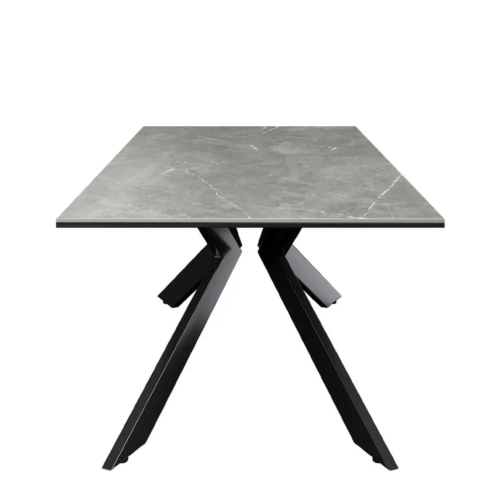 Azuma Matte Grey Ceramic Coffee Table – Glass-Reinforced Modern Centrepiece - Image 2
