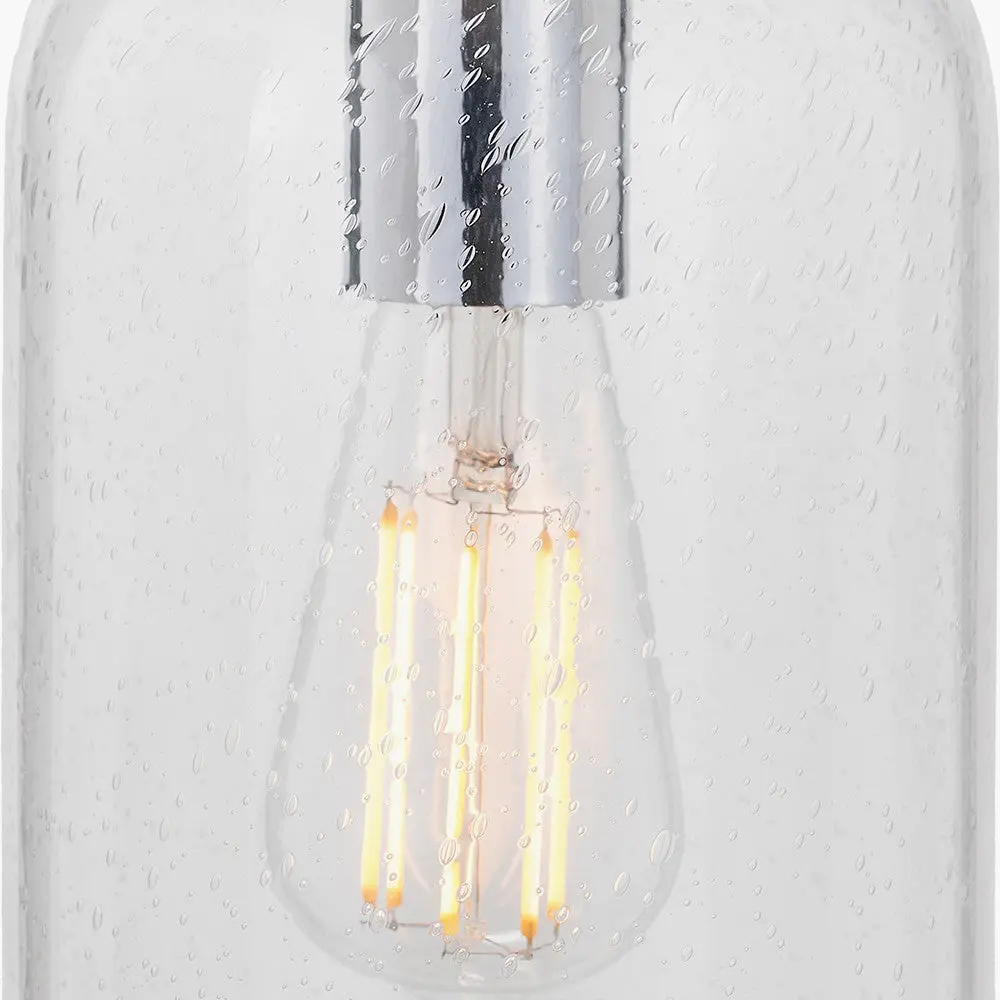 Bellamy Clear Glass Bubble Pendant - Image 4