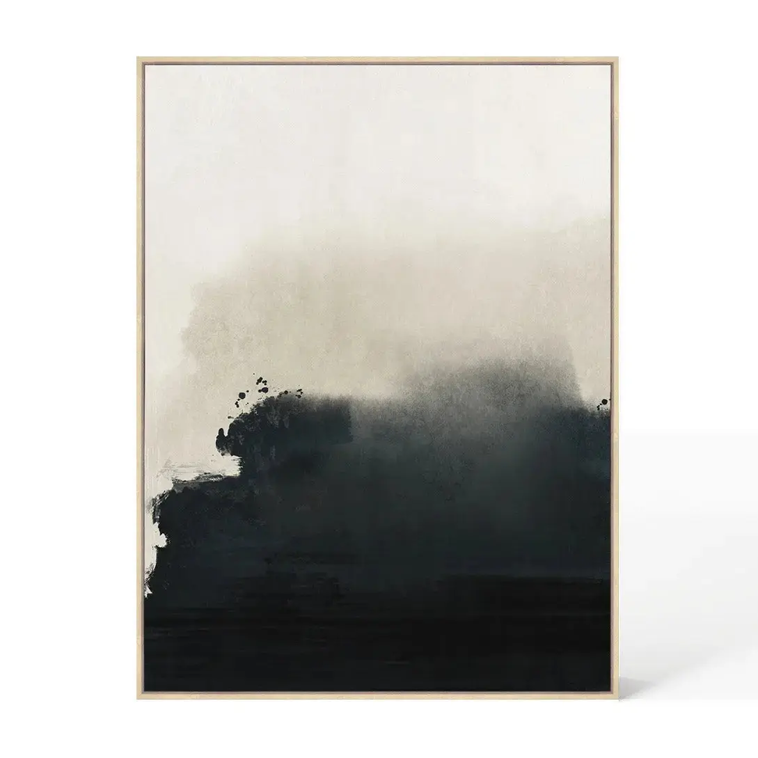 Berkeley Designs Abstract 80 – Bamboo Framed Canvas