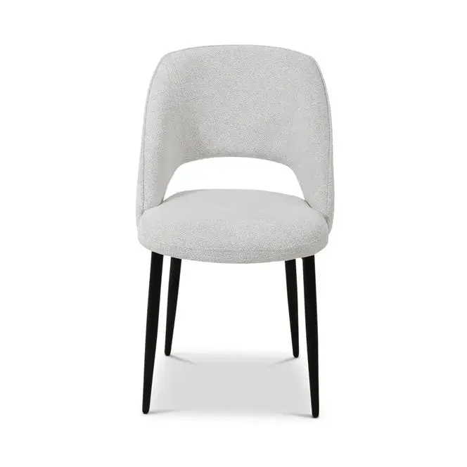 Berkeley Designs Genoa Dining Chair – Neutral Bouclé - Image 2