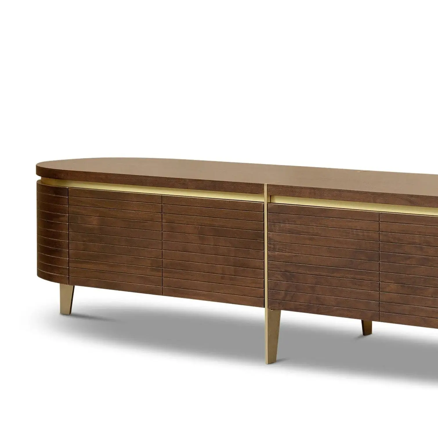 Berkeley Designs Malibu 2 Drawer Media Unit – Walnut - Image 3