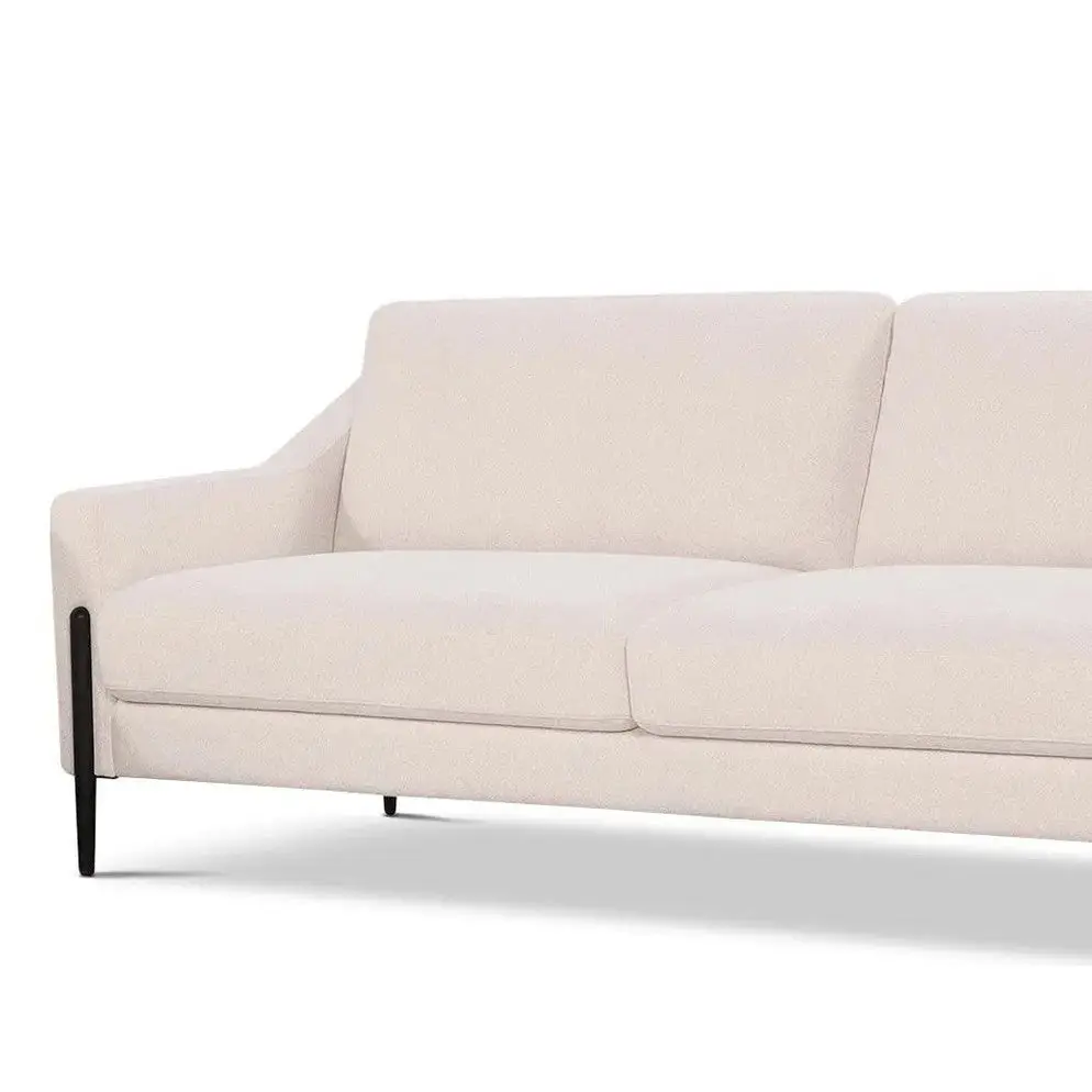 Berkeley Designs Siena Luxury 3-Seater Sofa – Neutral Fabric Designer Sofa - Image 2