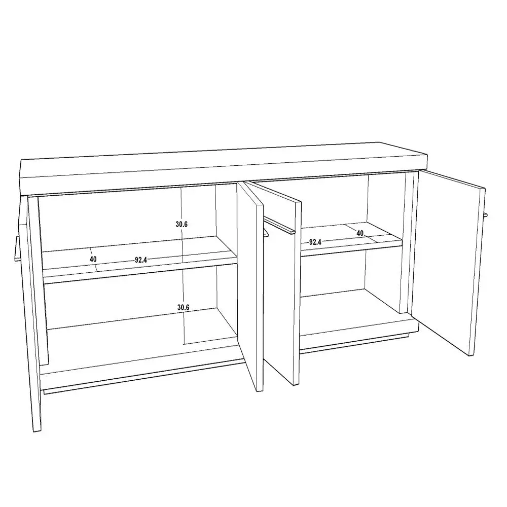 Berkeley Designs Sorrento Sideboard - Image 4