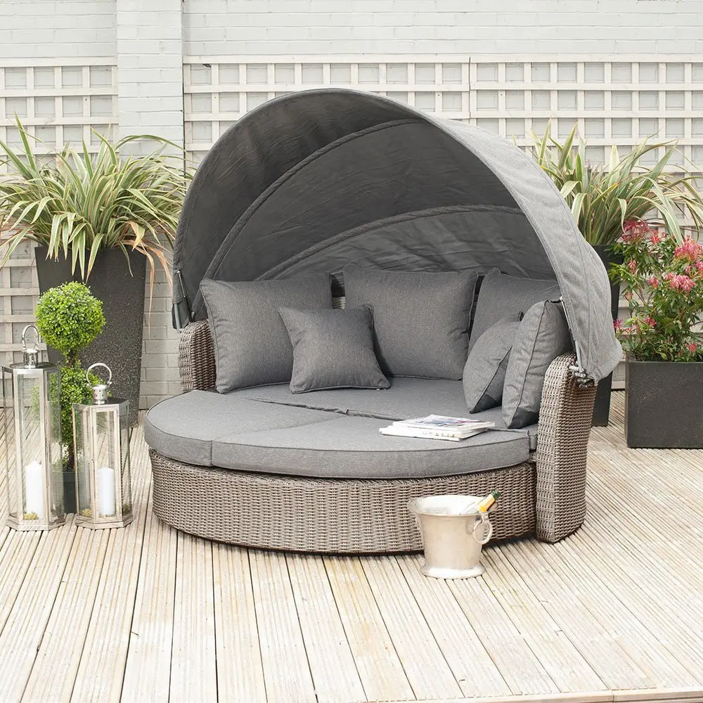 Bermuda Day Bed in Slate Grey Outdoor Furniture - Pacific Lifestyle - Image 8