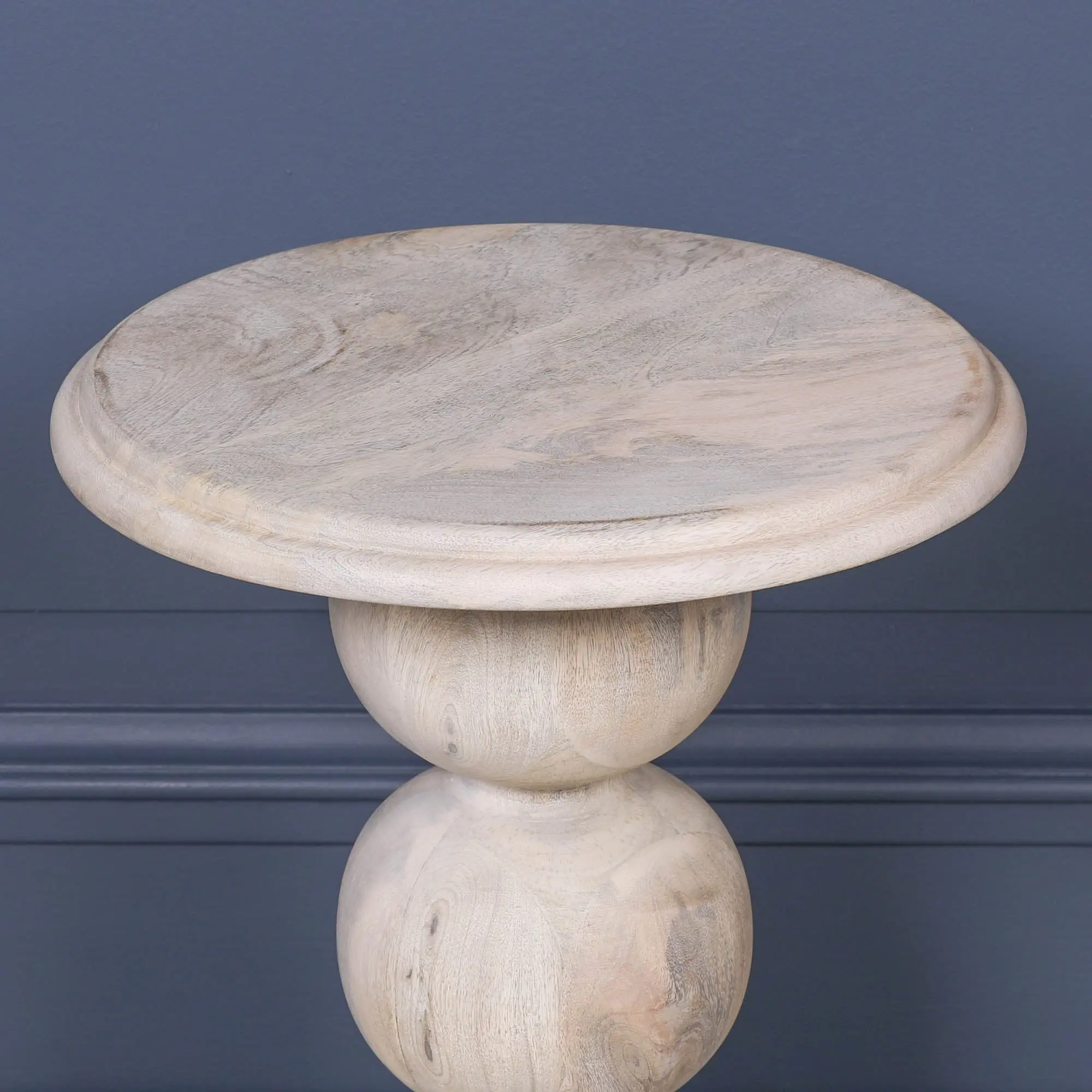 Blanchie Wooden Stacked Ball Side Occasional Table - Image 10