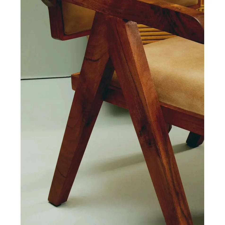 Bronson Natural Leather Armchair - Image 23