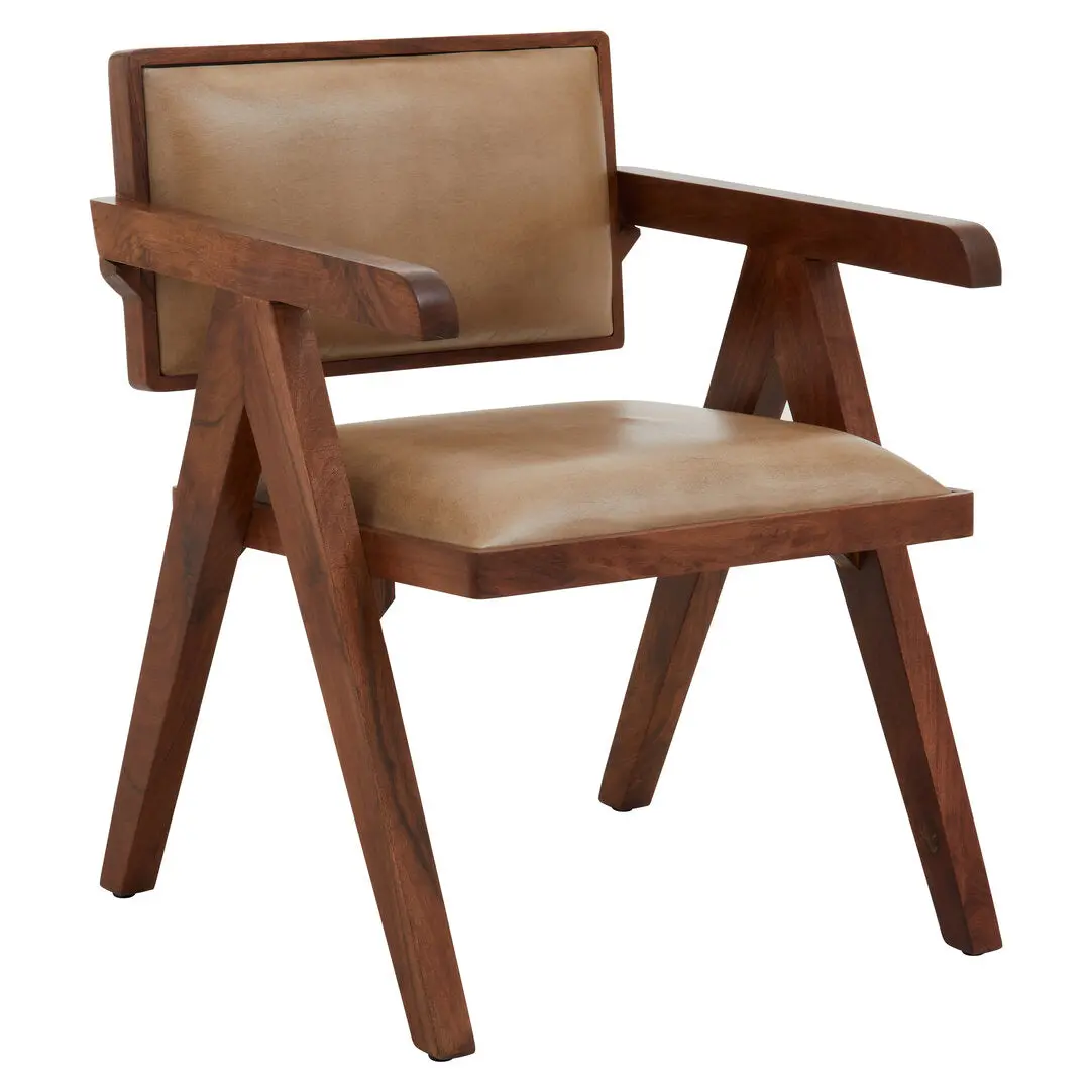 Bronson Natural Leather Armchair - Image 28