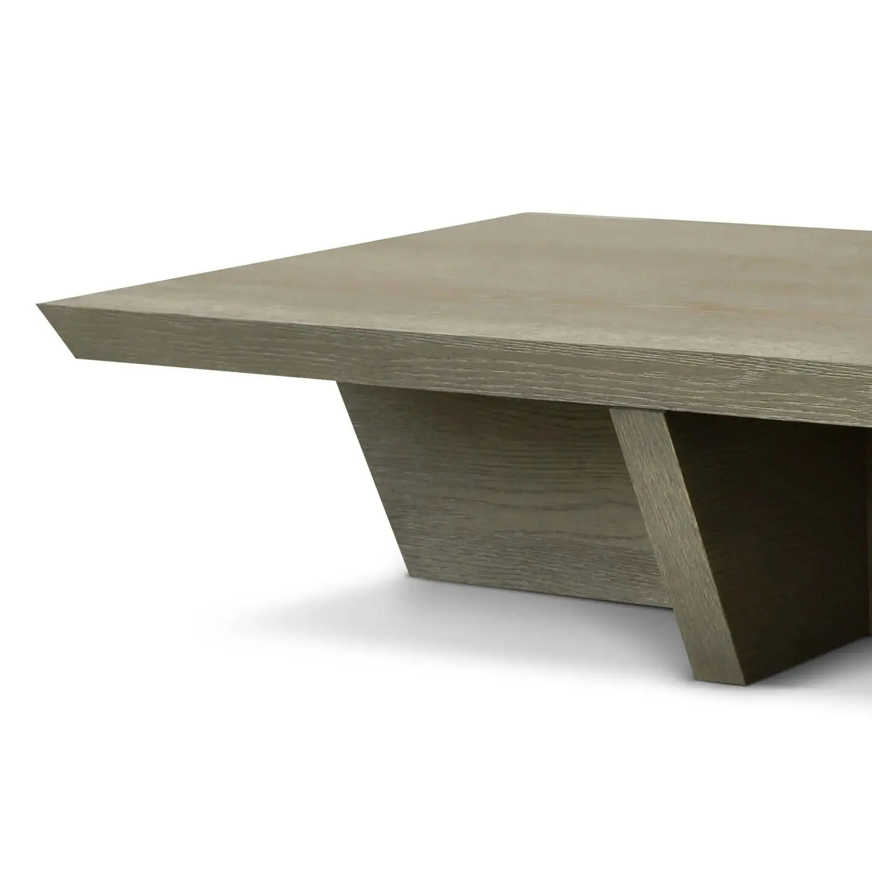 Cassis Grey Taupe Oak Coffee Table by Berkeley Designs - Image 3