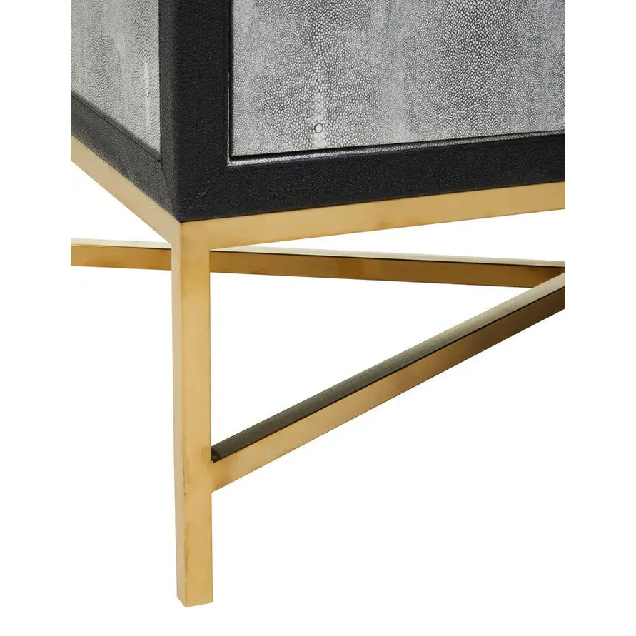Caviz Grey Shagreen Sideboard - Image 7