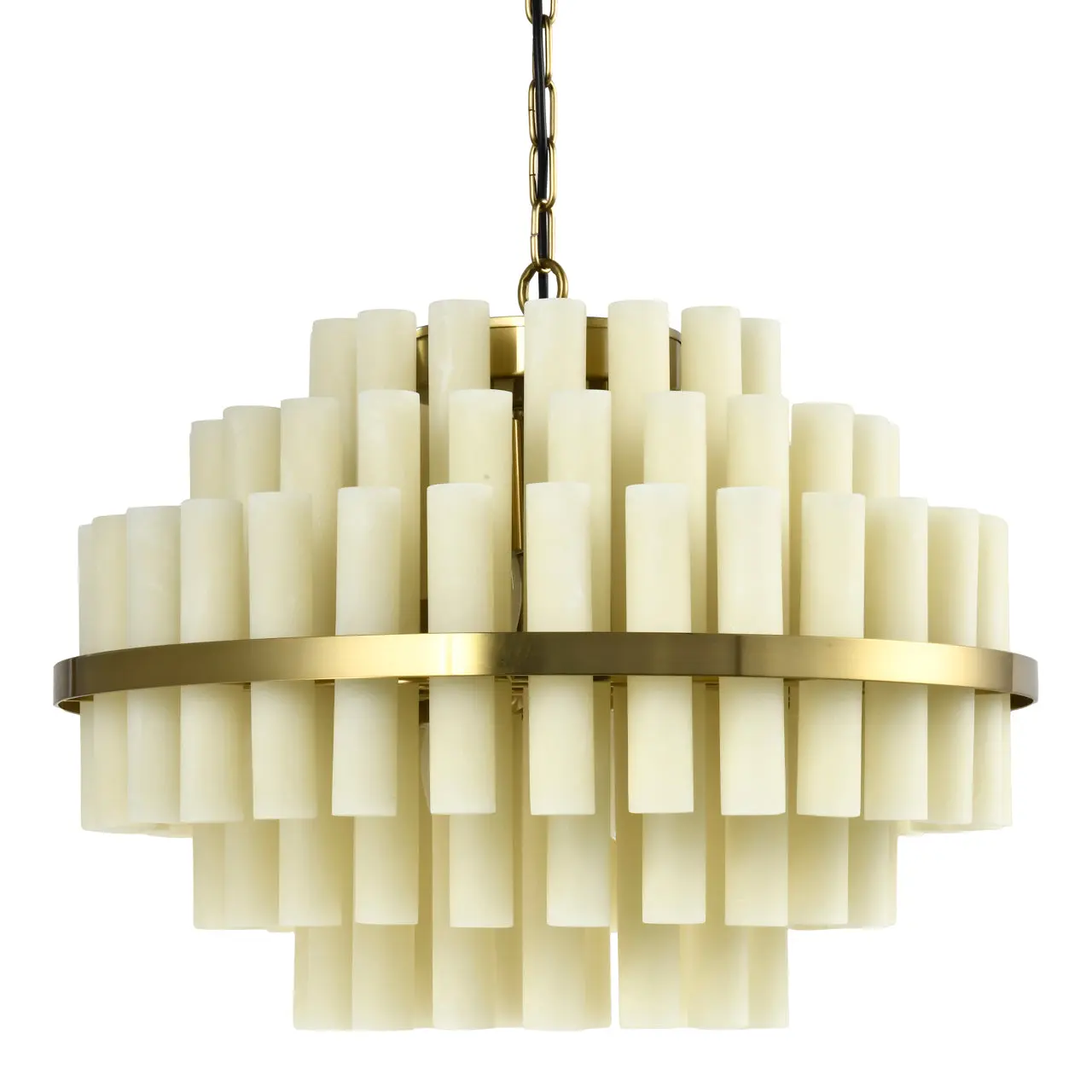 Richmond Interiors Zerine White Chandelier - Image 3