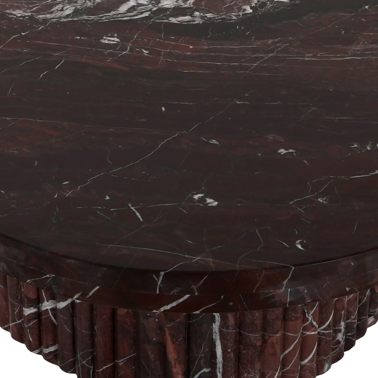 Richmond Interiors Orchid burgundy Coffee table - Image 5