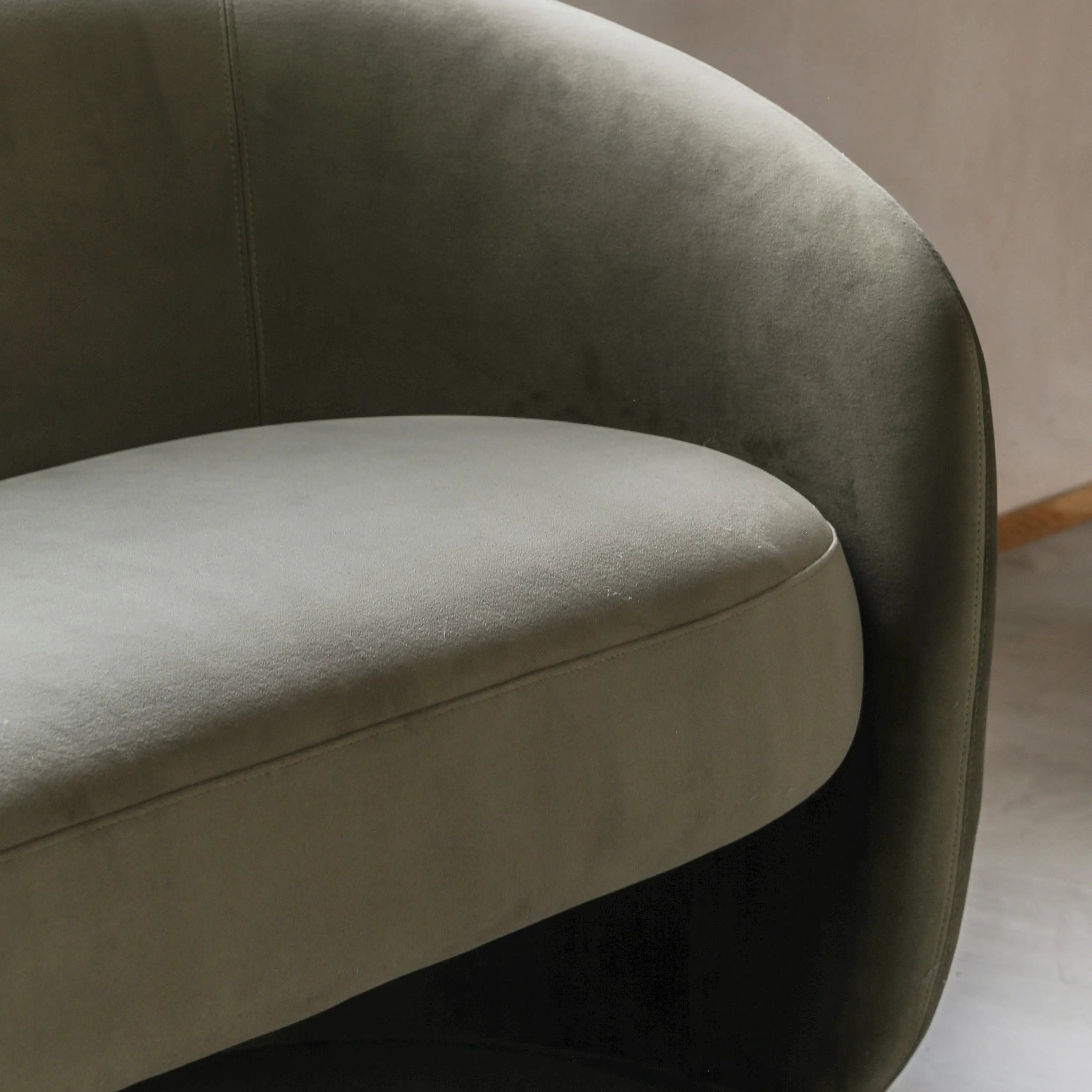 Cove 2 Seater Sofa in Moss Green - Image 5
