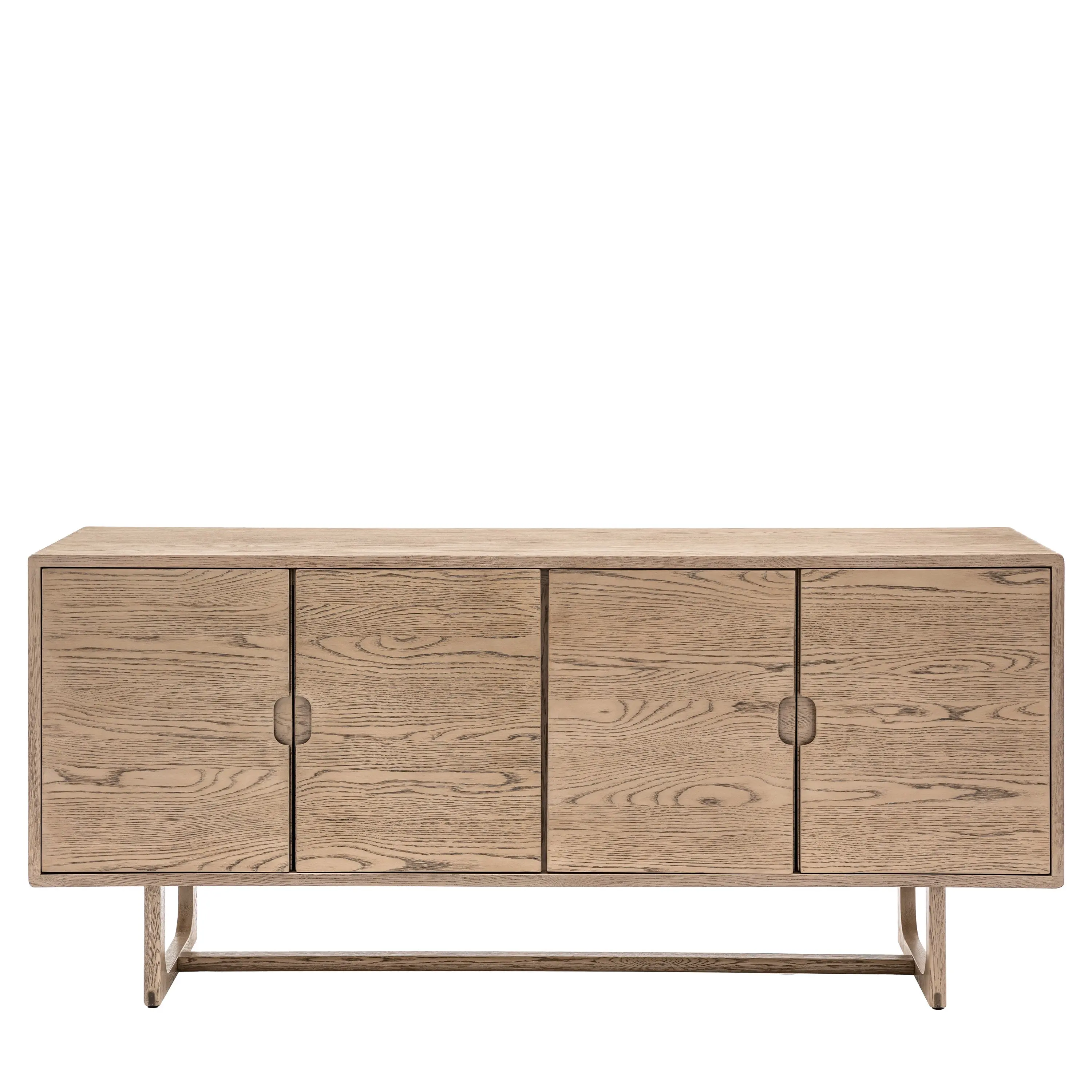 Crafton 4 Door Sideboard in Smoked Oak