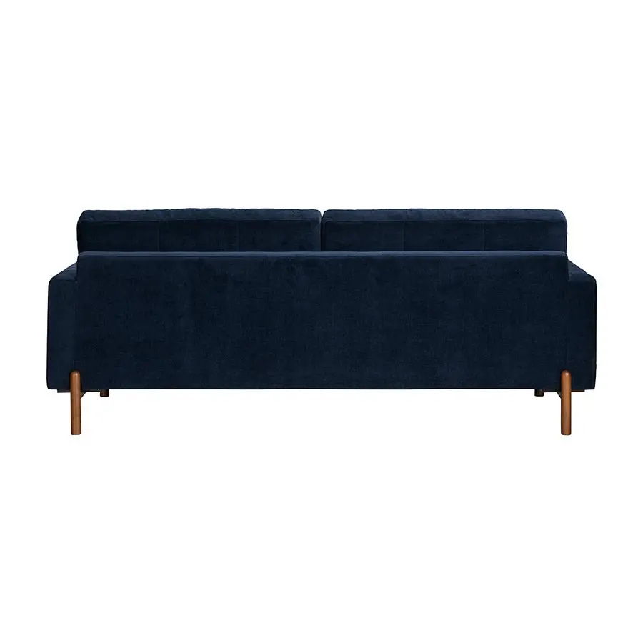 DI Designs Candover Sofa in Blue – Upholstered 3 Seater with Wooden Legs - Image 6
