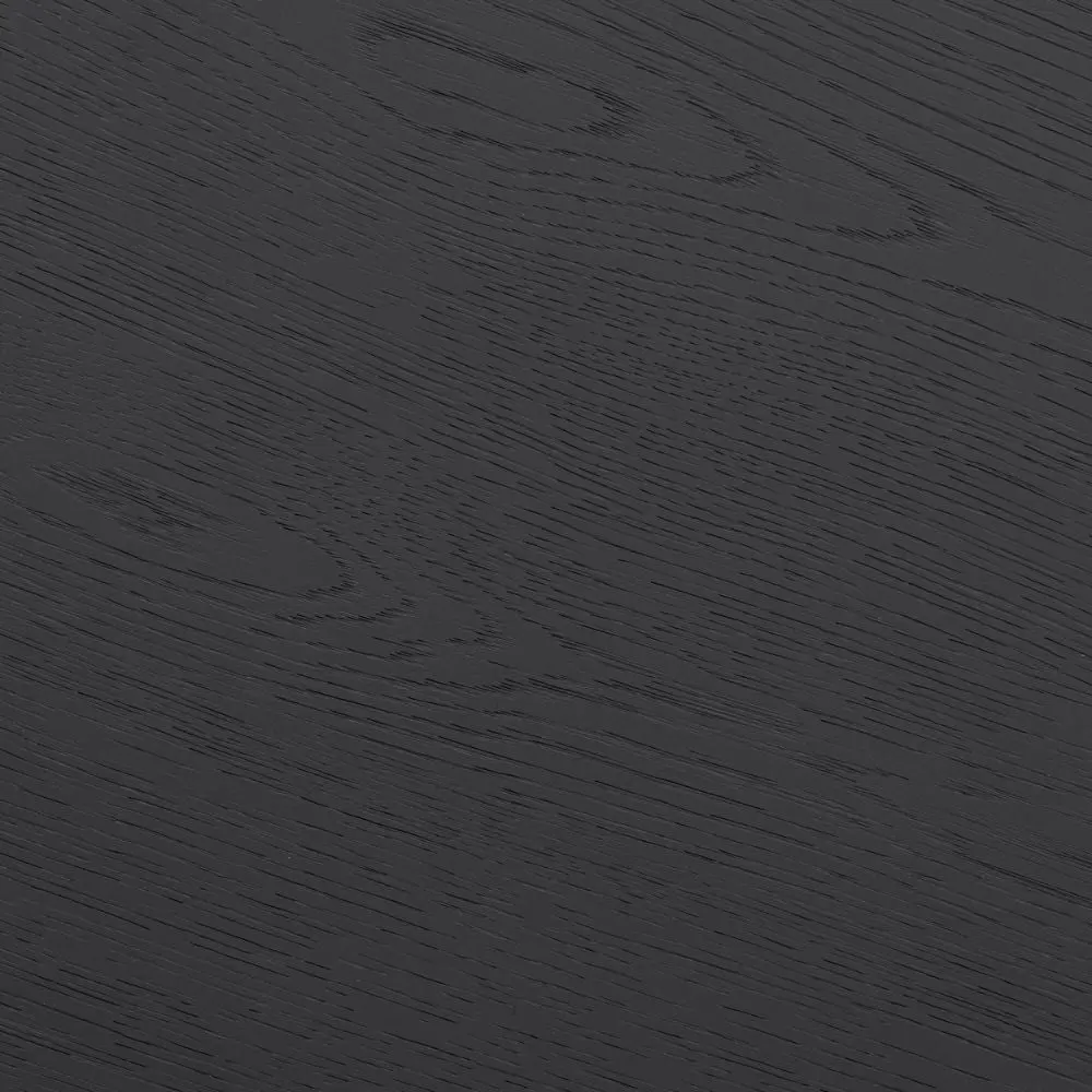 DI Designs Leckford Ribbed Round Occasional Table in Black Oak - Image 8