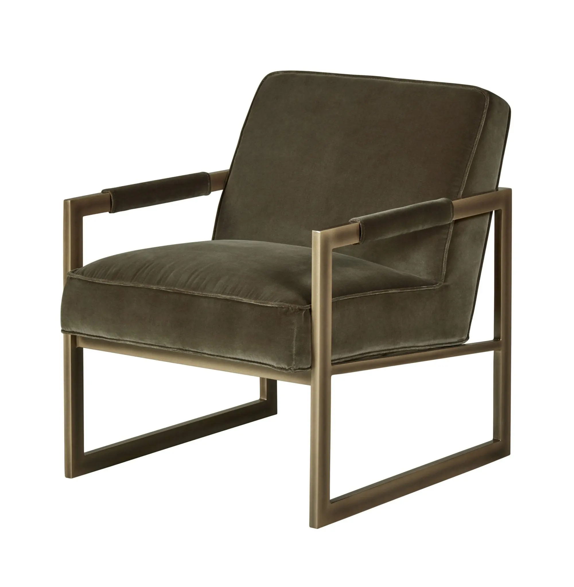 DI Designs Mickleton Club Chair in Olive - Image 3