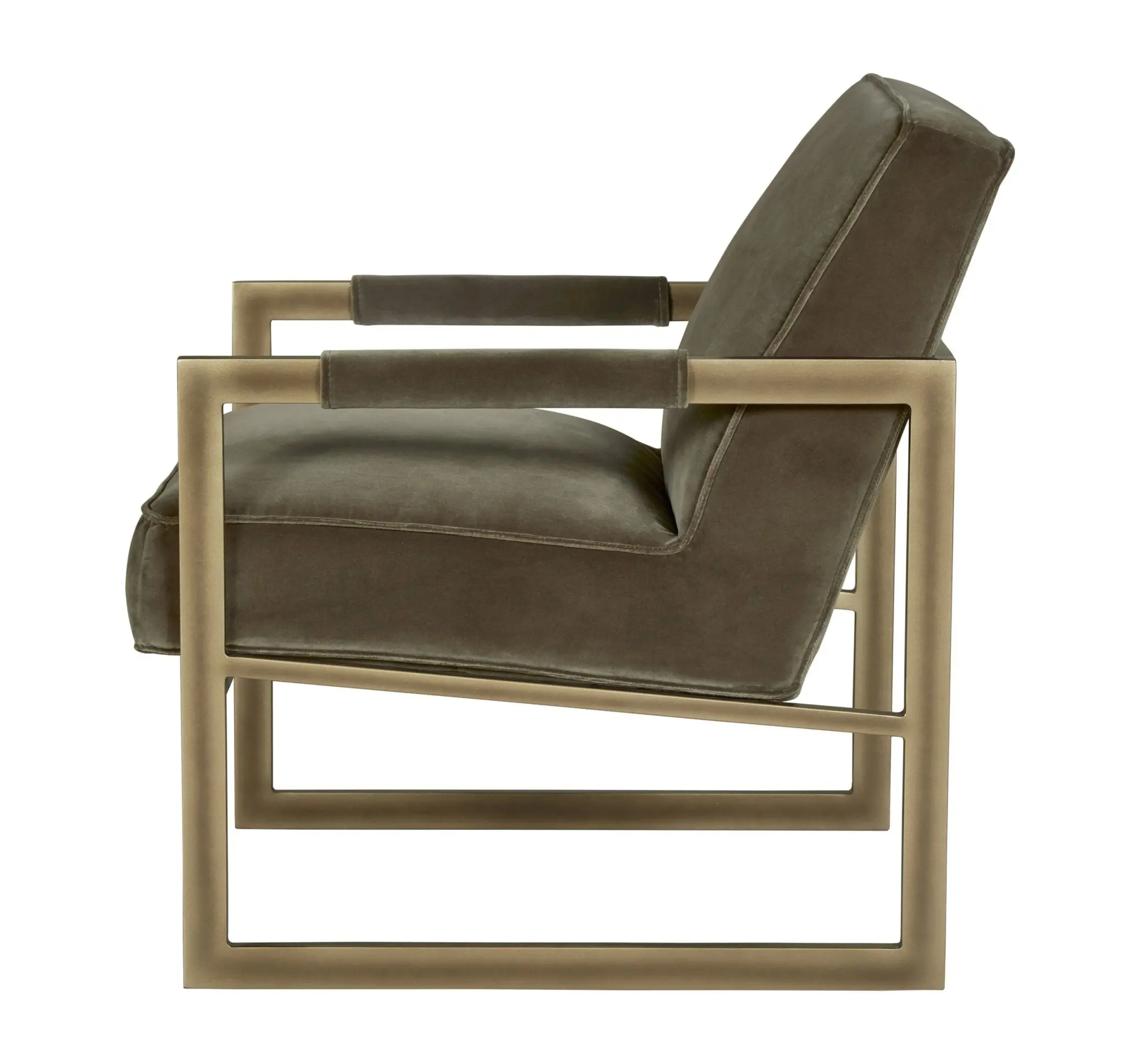 DI Designs Mickleton Club Chair in Olive - Image 4