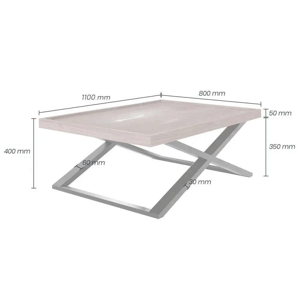 DI Designs Pershore Aged Oak Coffee Table - Image 4