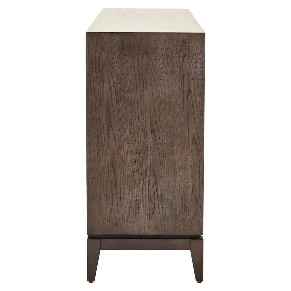 Damira 4 Door Antique Grey Sideboard – Vintage-Style Storage Cabinet - Image 7