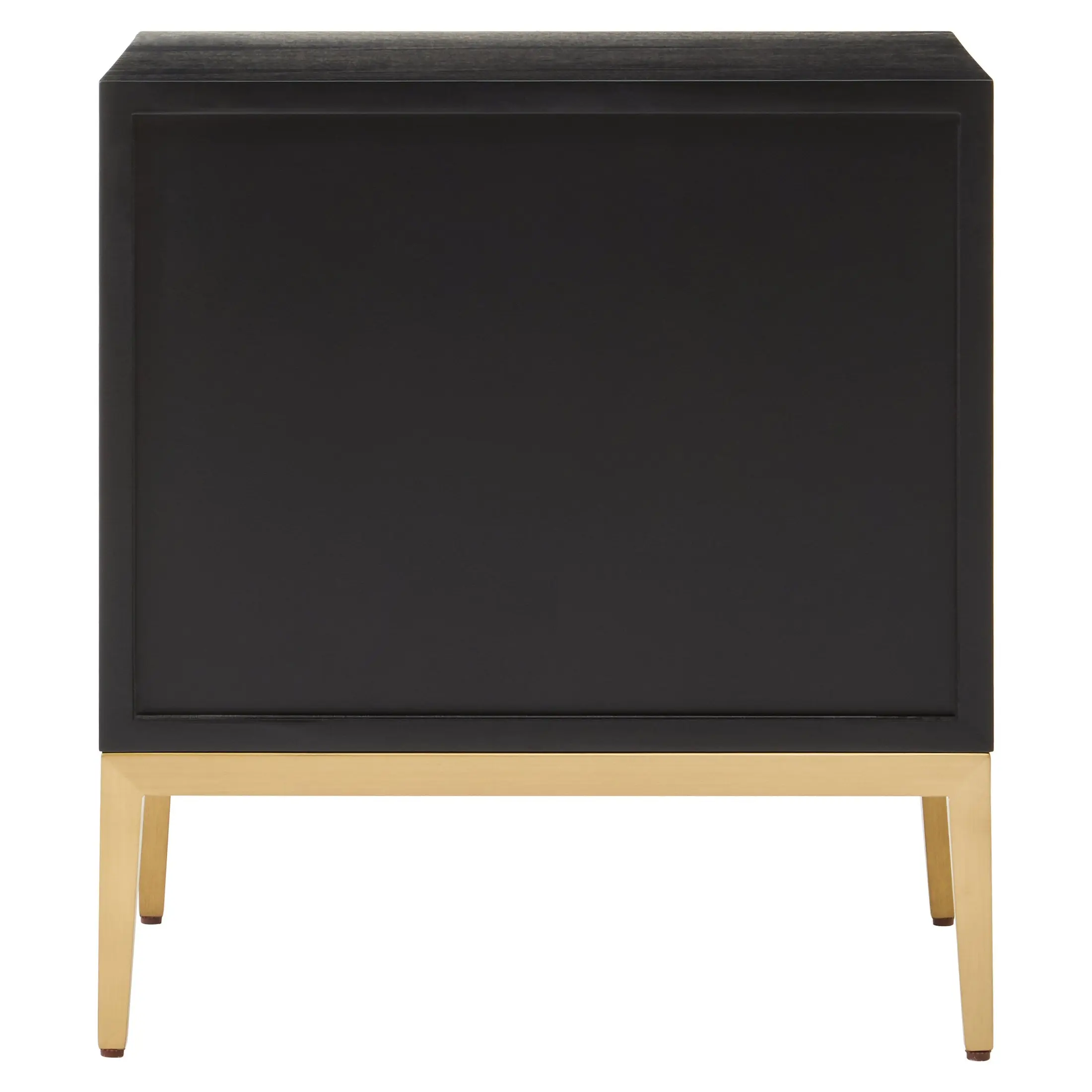 Davaro Black and Gold Side Table with 2 Drawers - Image 10