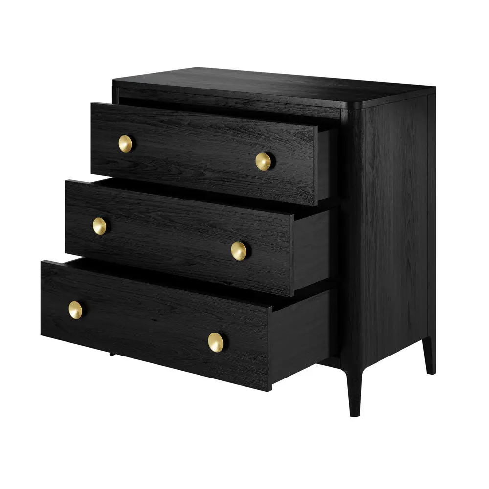 DI Designs Abberley Chest of Drawers in Black - Image 3