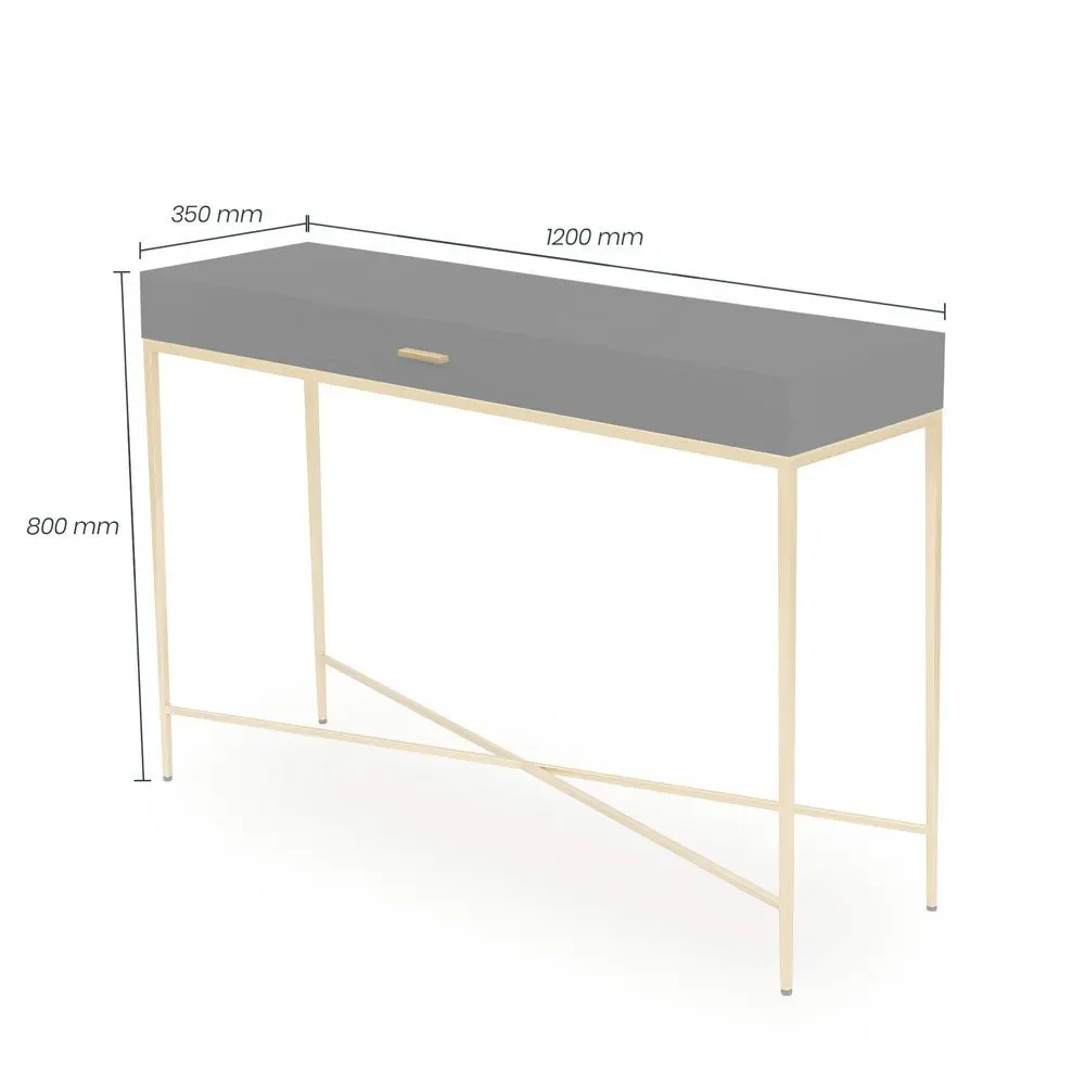 DI Designs Berkeley Console Table in Black - Image 5