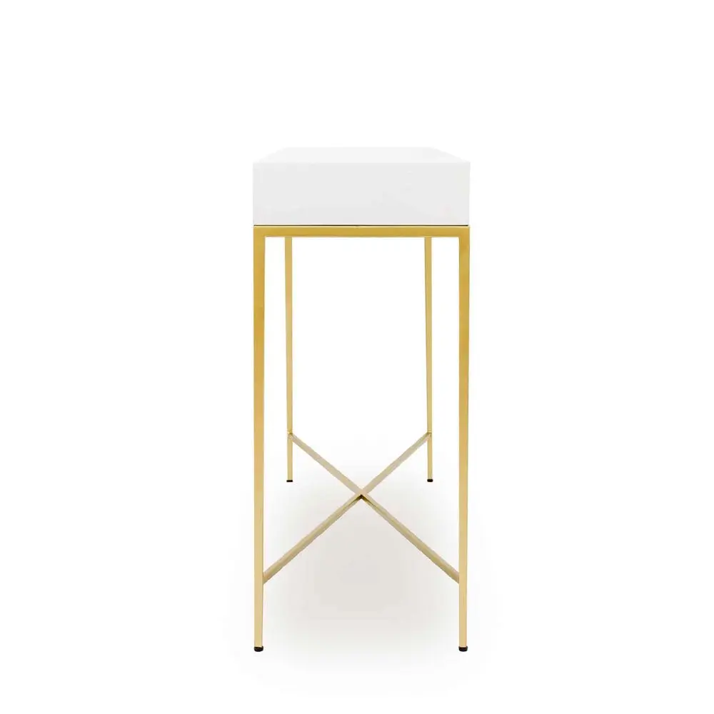 DI Designs Berkeley Console Table in White - Image 4