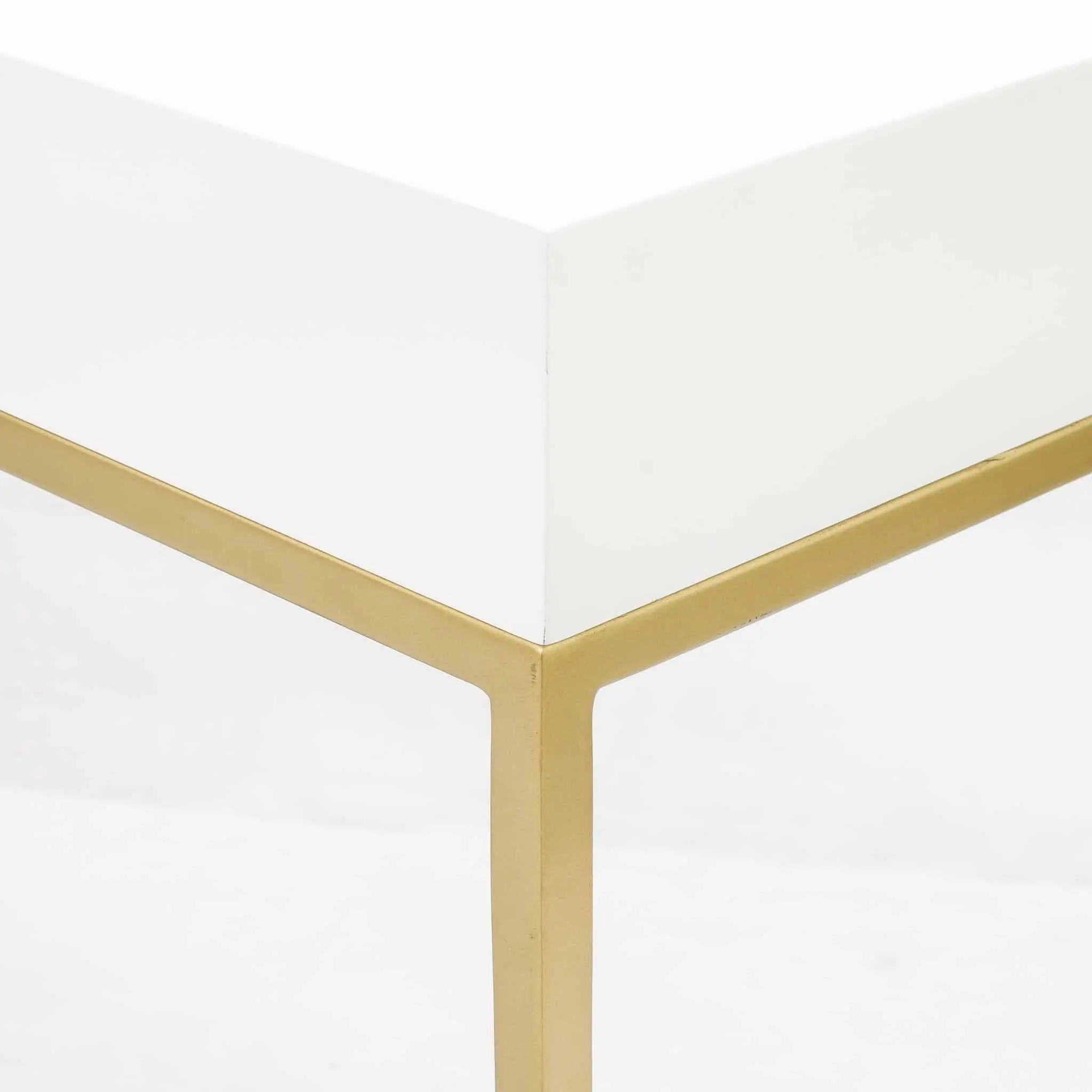 DI Designs Berkeley End Table in White - Image 5