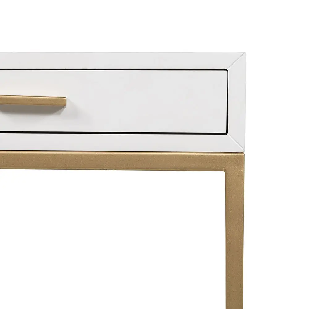 DI Designs Berkeley End Table in White - Image 9