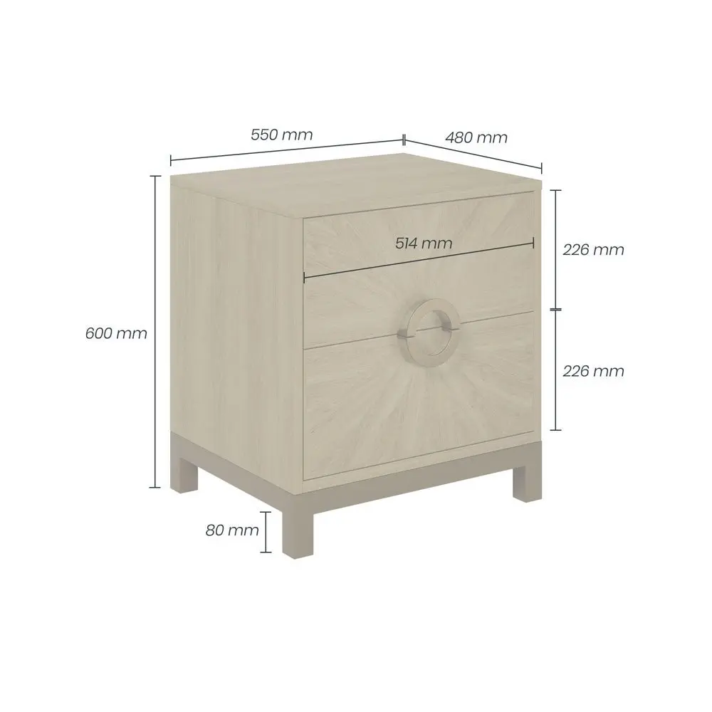DI Designs Easton Bedside Table - Image 4